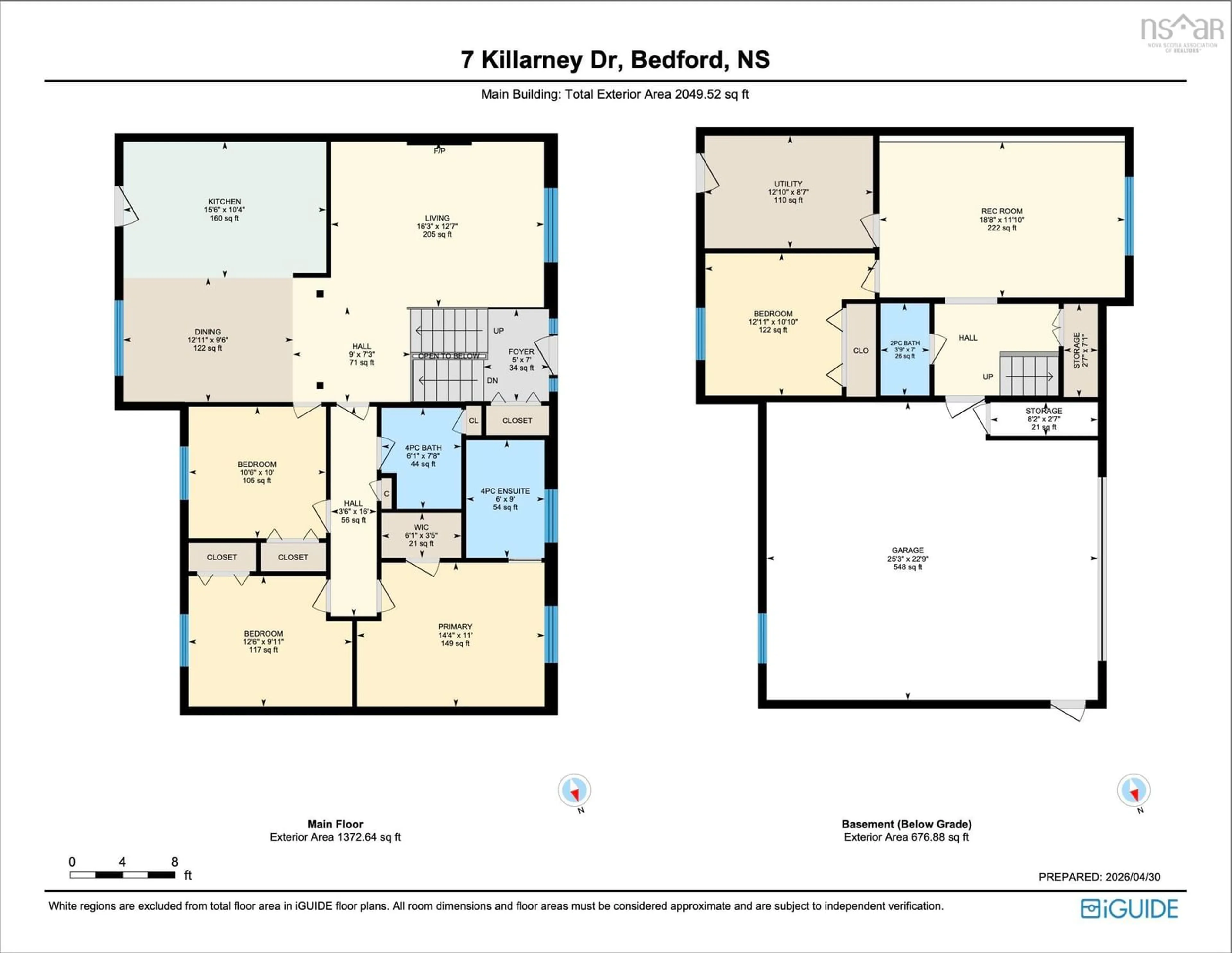 Floor plan for 7 Killarney Dr, Bedford Nova Scotia B4B 1B7