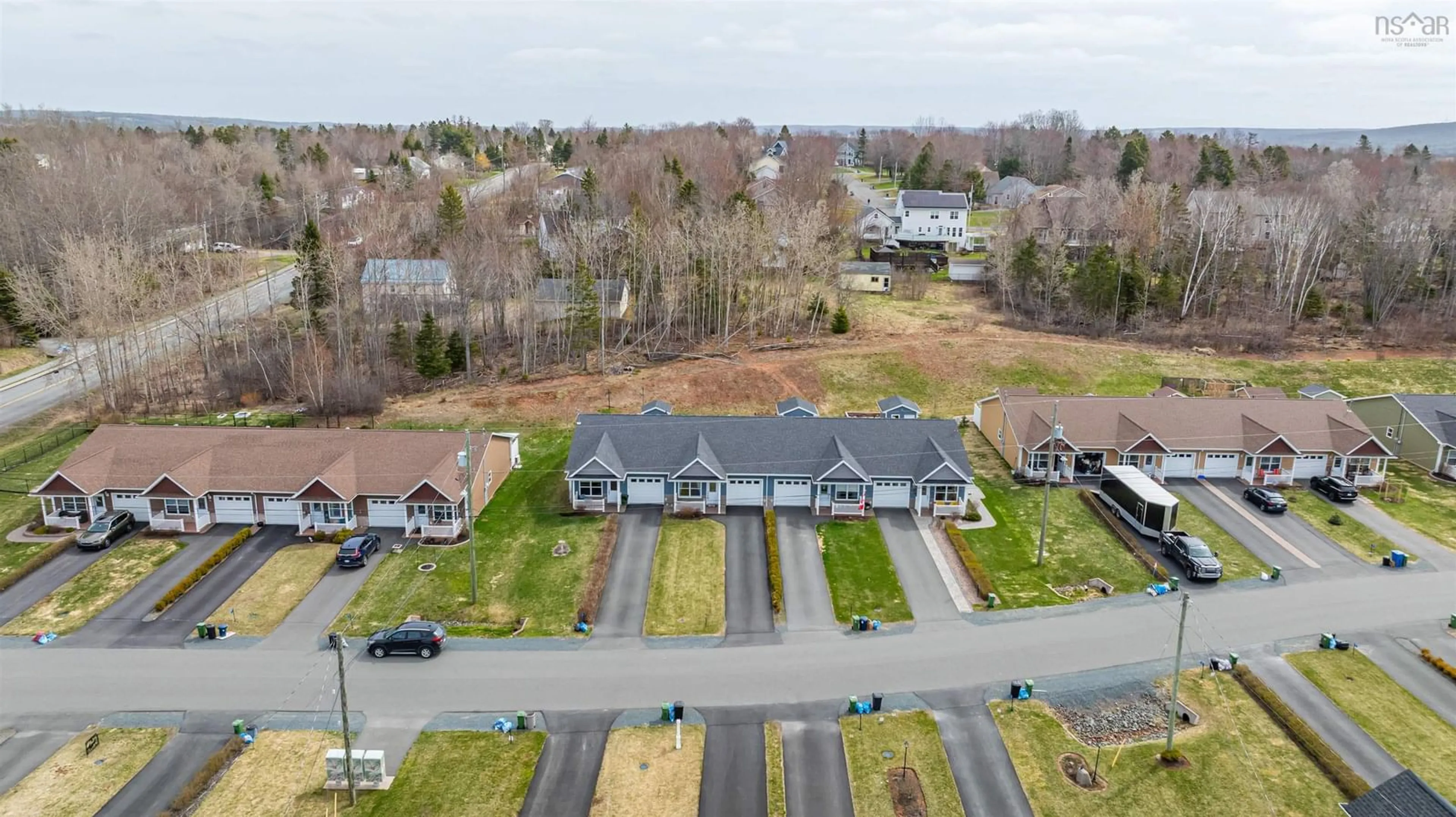 A pic from outside/outdoor area/front of a property/back of a property/a pic from drone, street for 15 Covington Pl, Bible Hill Nova Scotia B2N 2R2