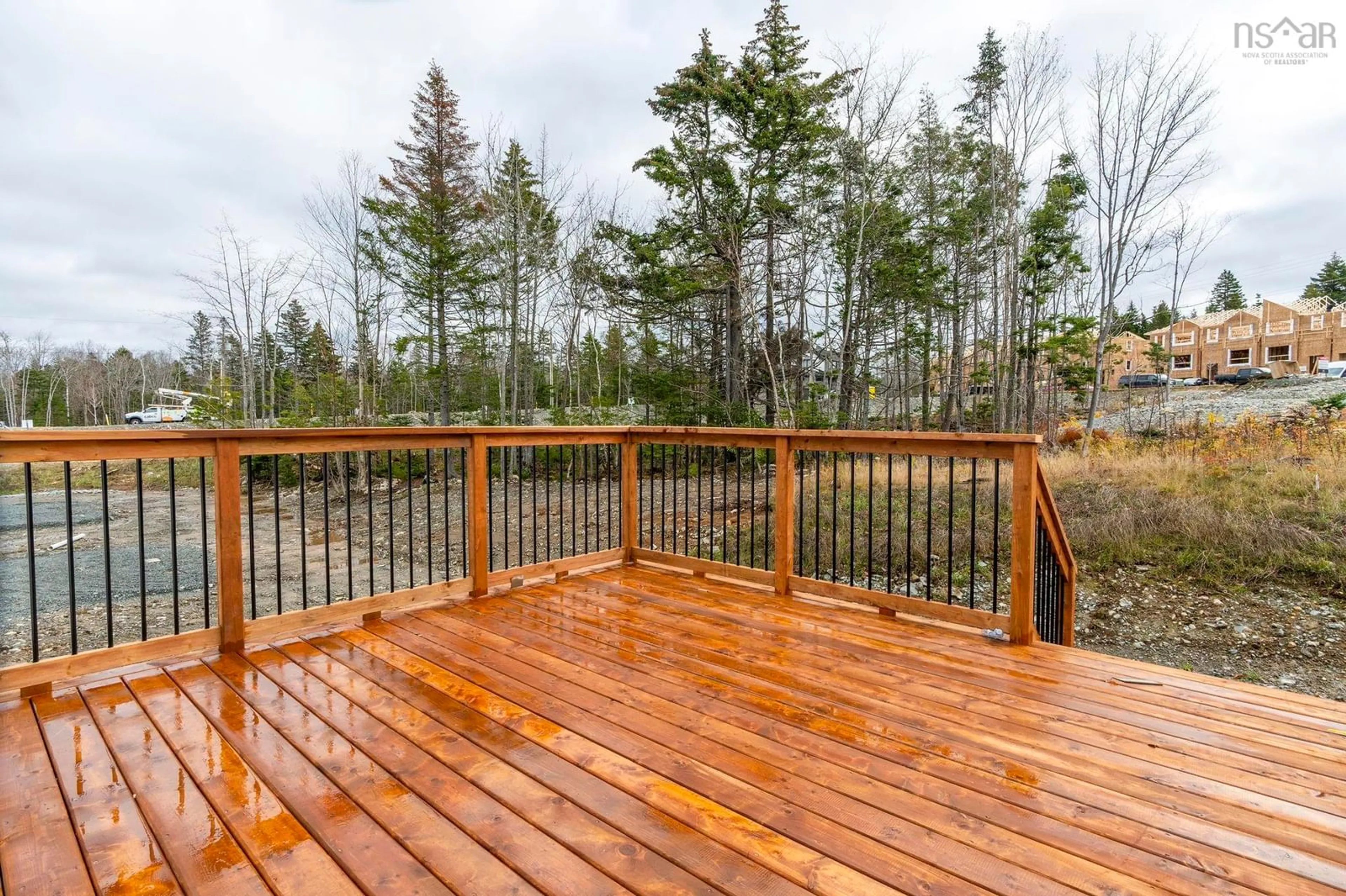 Patio, forest/trees view for 65 Gardenia Way #GW-39, Dartmouth Nova Scotia B2X 0C7