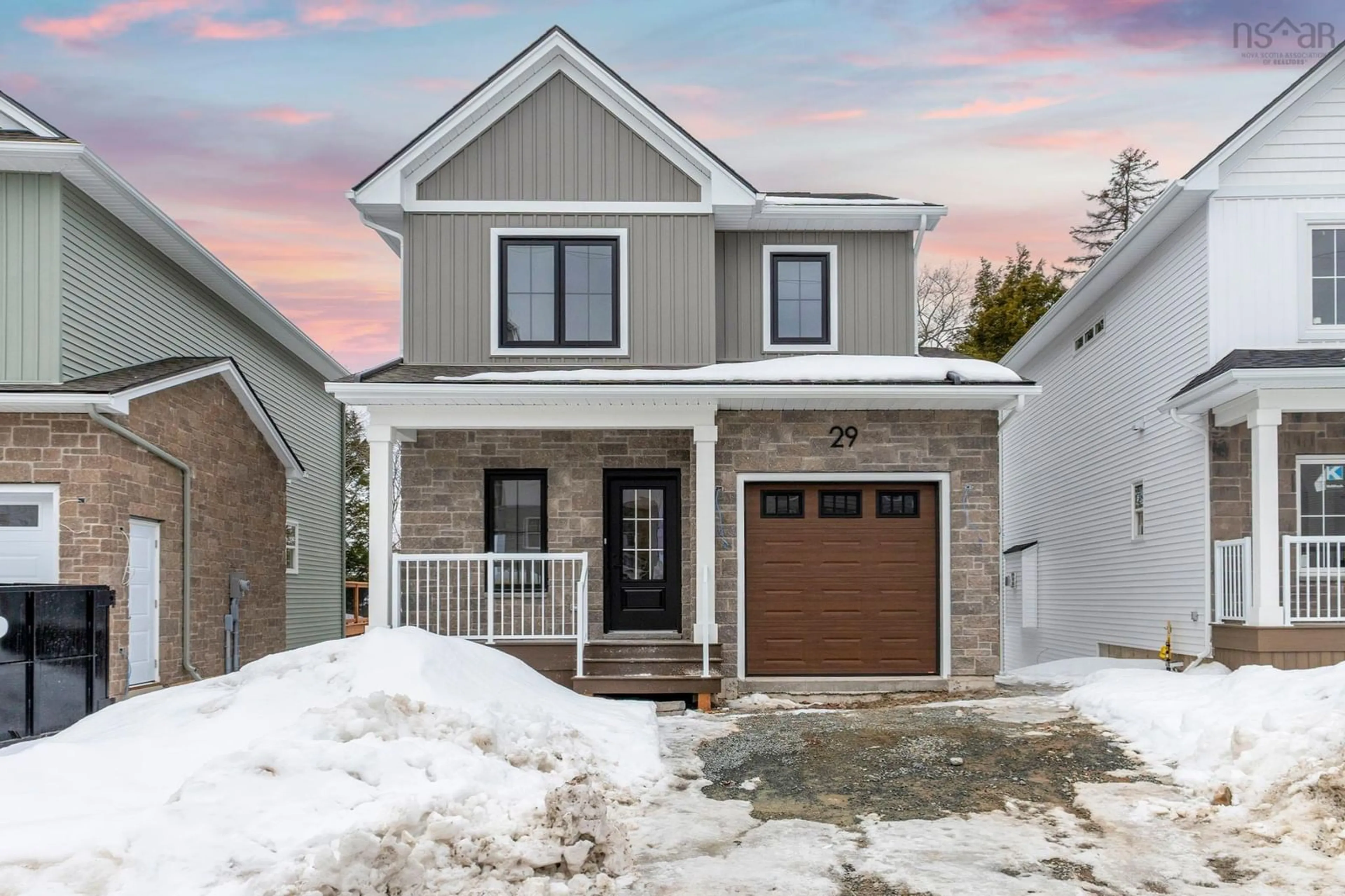 Home with brick exterior material, street for 29 Pearlgarden Close #PC-42, Dartmouth Nova Scotia B2X 0C3