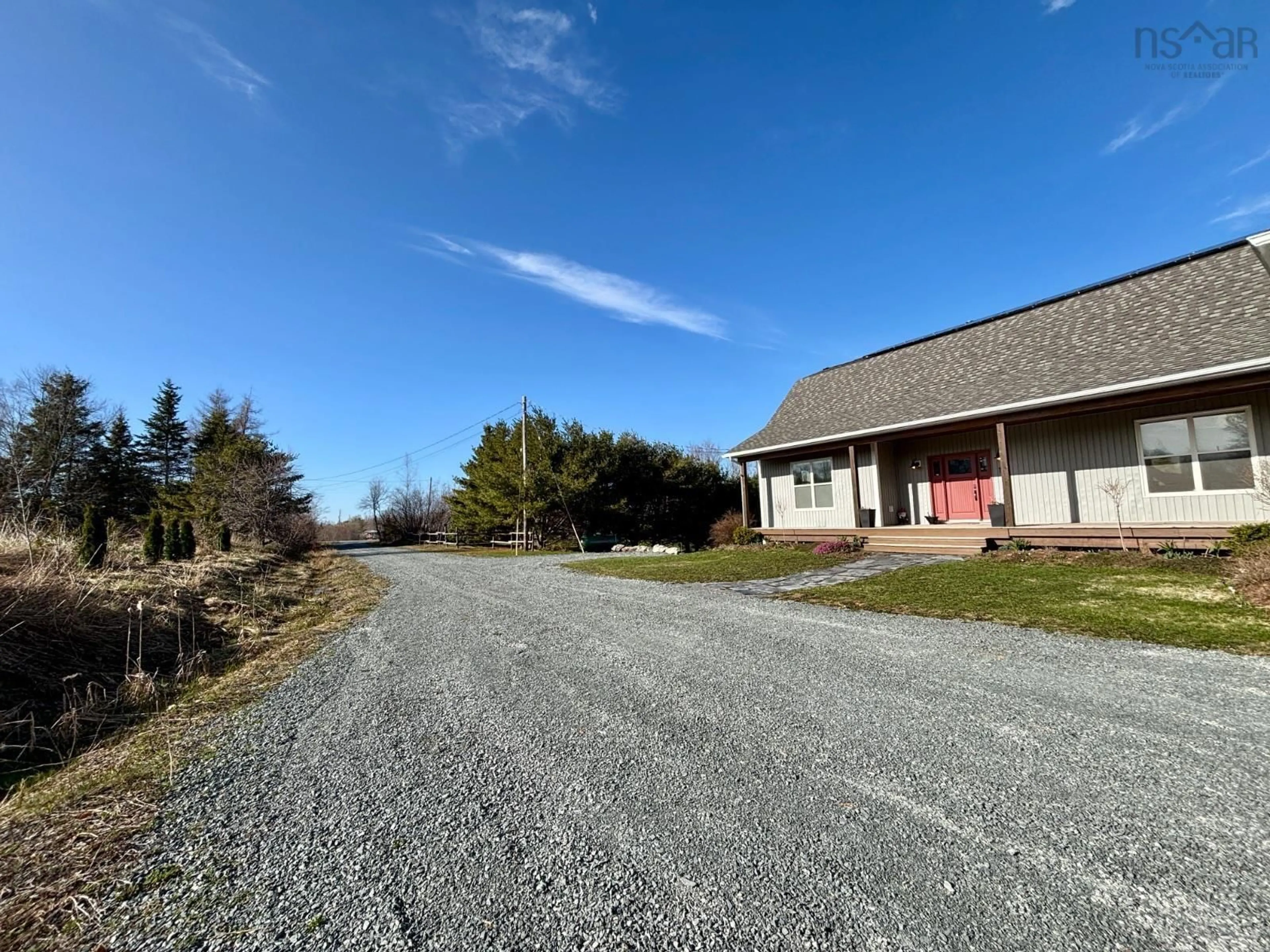 A pic from outside/outdoor area/front of a property/back of a property/a pic from drone, street for 54 Craig Dr, Dutch Settlement Nova Scotia B2S 2E5