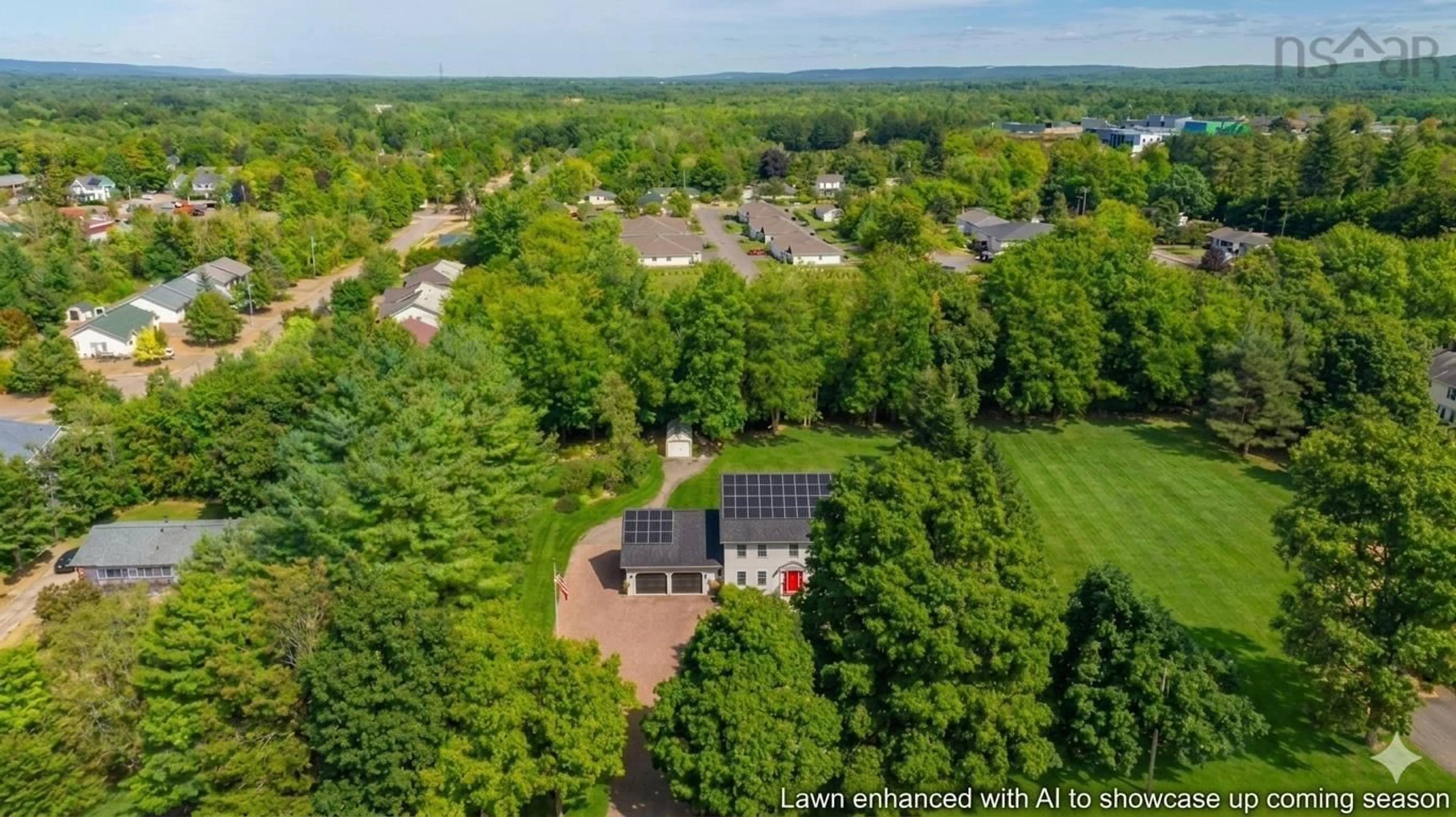 A pic from outside/outdoor area/front of a property/back of a property/a pic from drone, unknown for 156 Brown St, Berwick Nova Scotia B0P 1E0