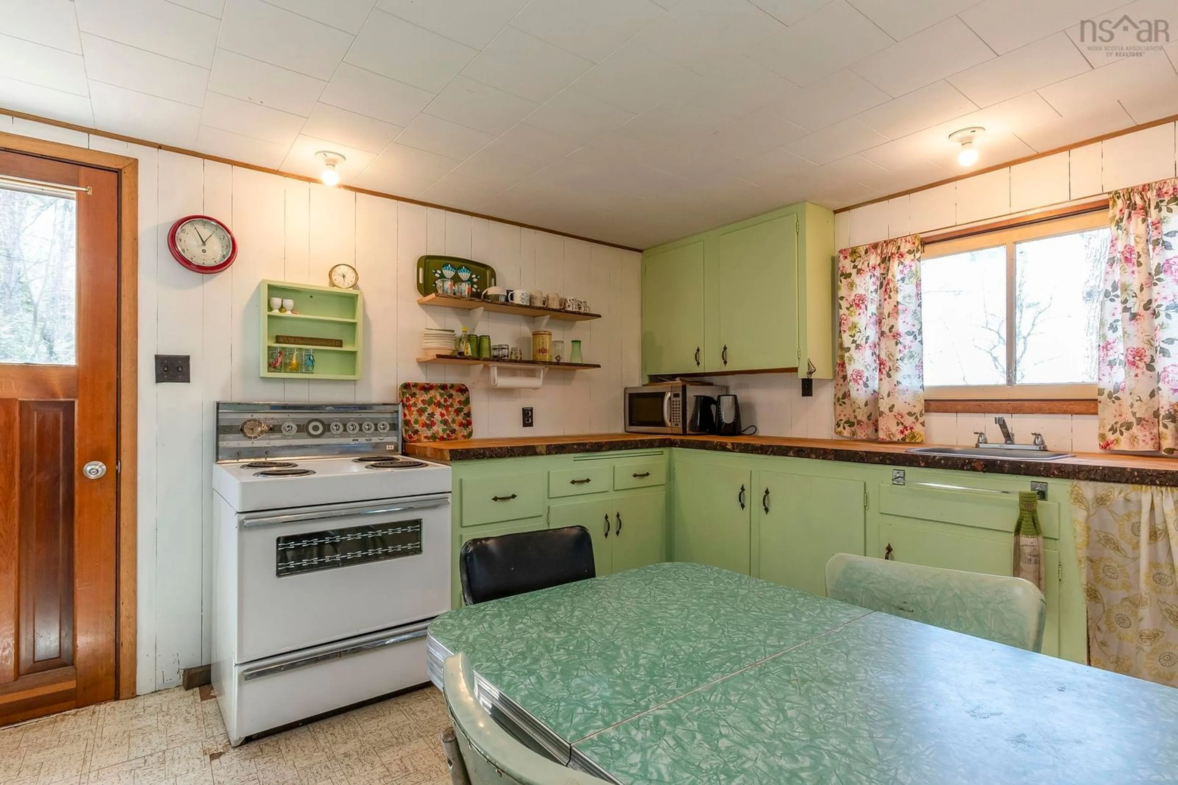 Standard kitchen, ceramic/tile floor for 214 Lower Sixty Lake Road Rd, Crossburn Nova Scotia B0R 1H0