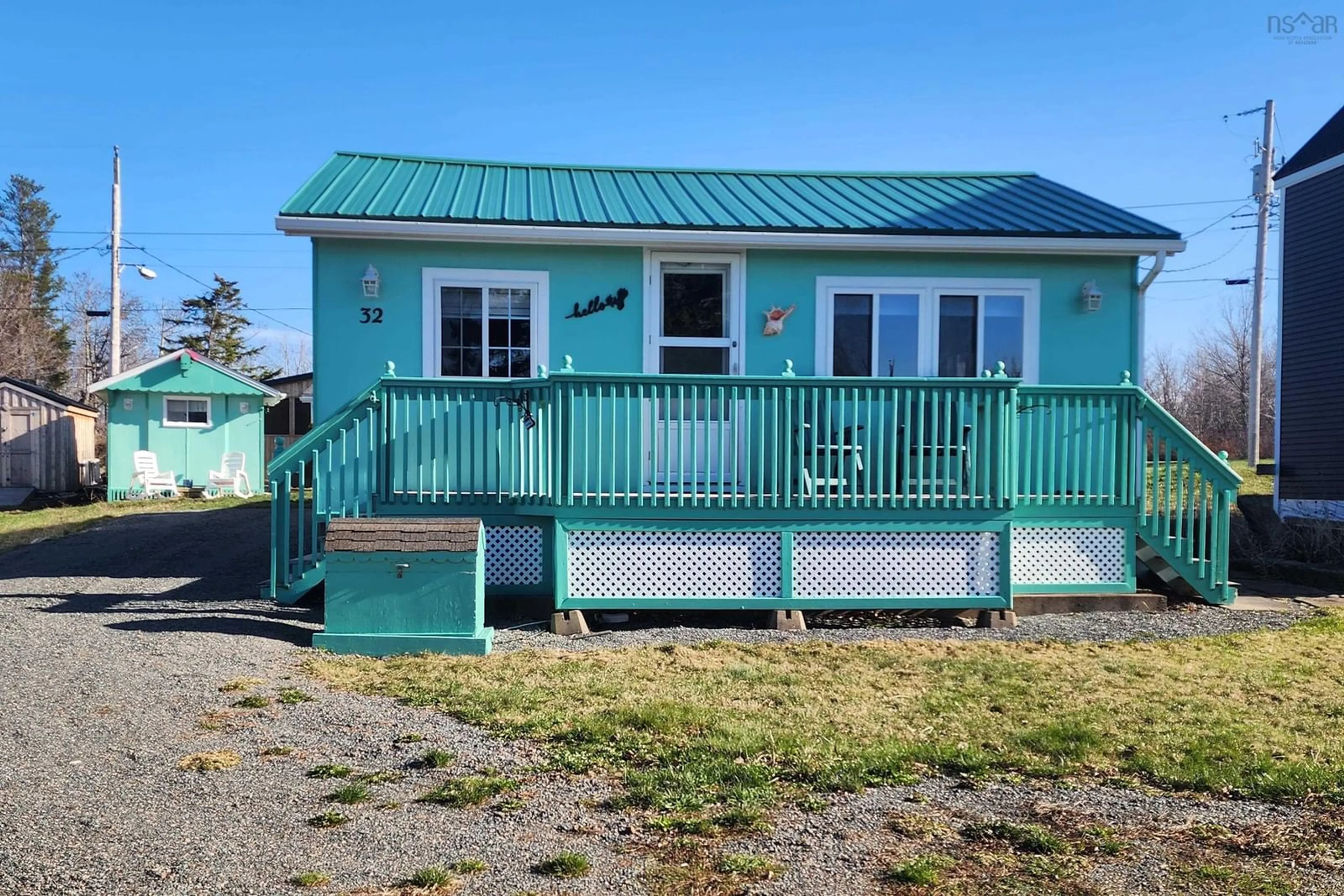 Shed for 32 Million Dollar Lane, Port Howe Nova Scotia B0K 1K0
