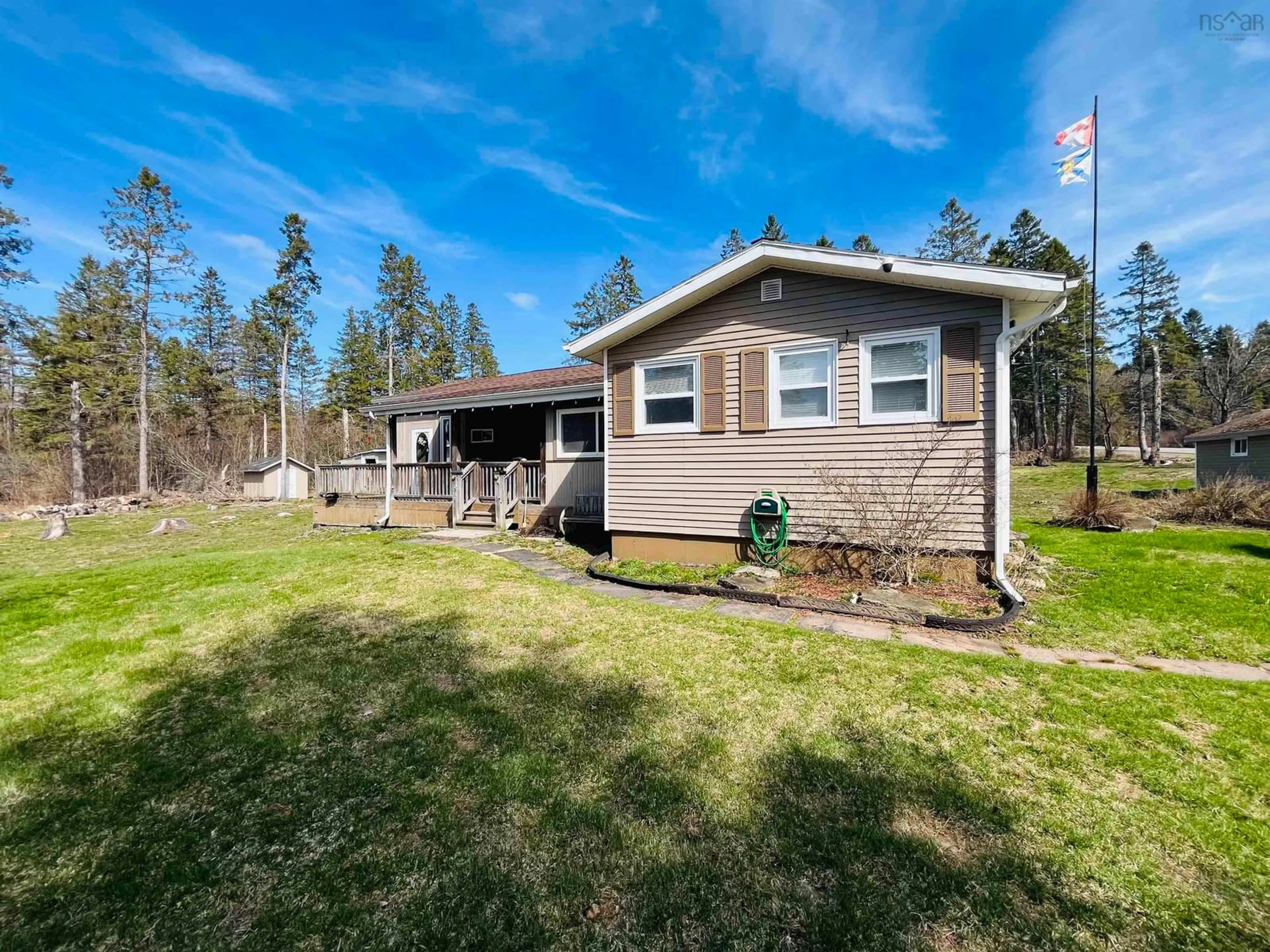 A pic from outside/outdoor area/front of a property/back of a property/a pic from drone, water/lake/river/ocean view for 1321 Windham Hill Rd, Springhill Nova Scotia B0M 1X0