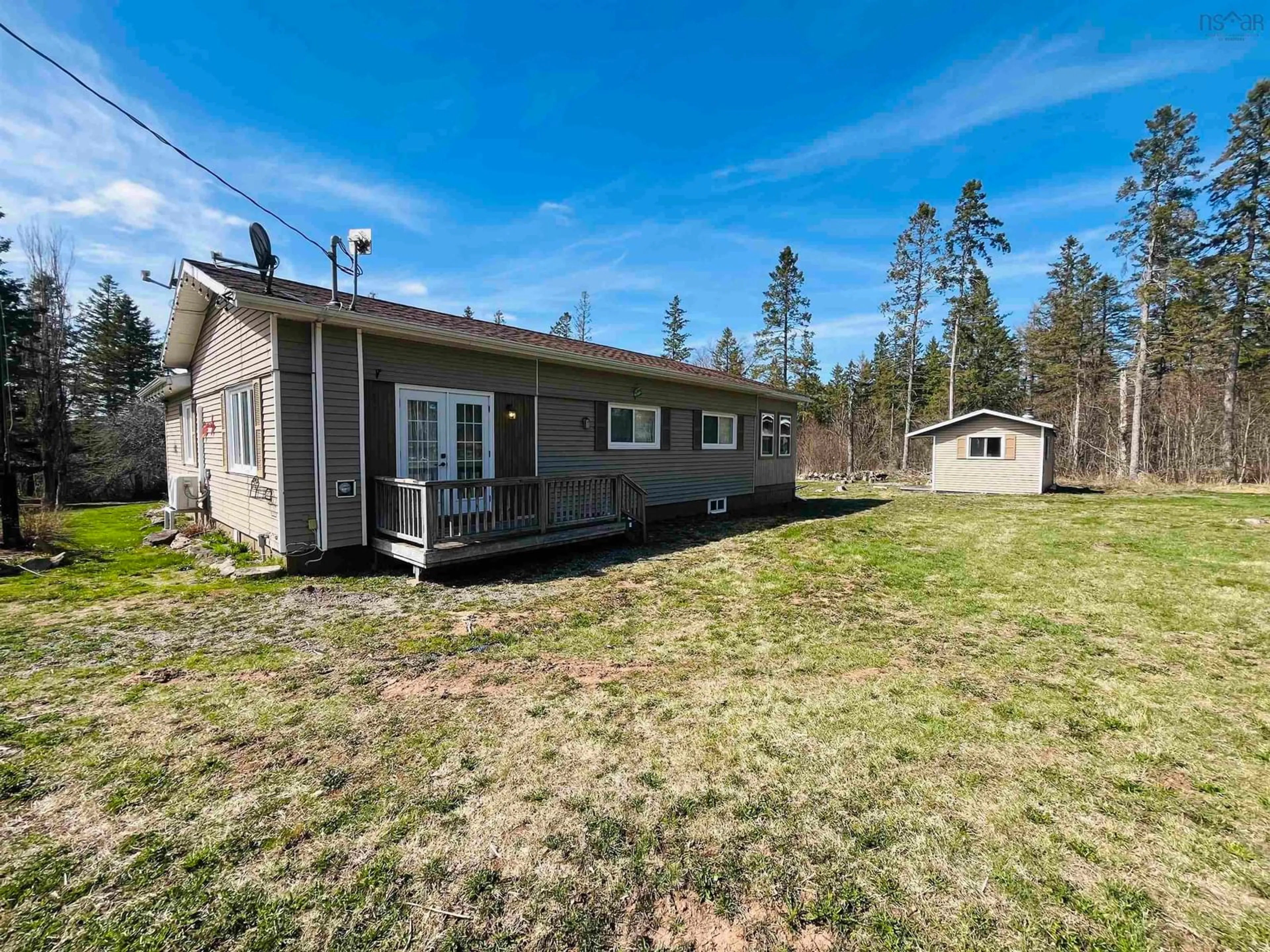 A pic from outside/outdoor area/front of a property/back of a property/a pic from drone, unknown for 1321 Windham Hill Rd, Springhill Nova Scotia B0M 1X0