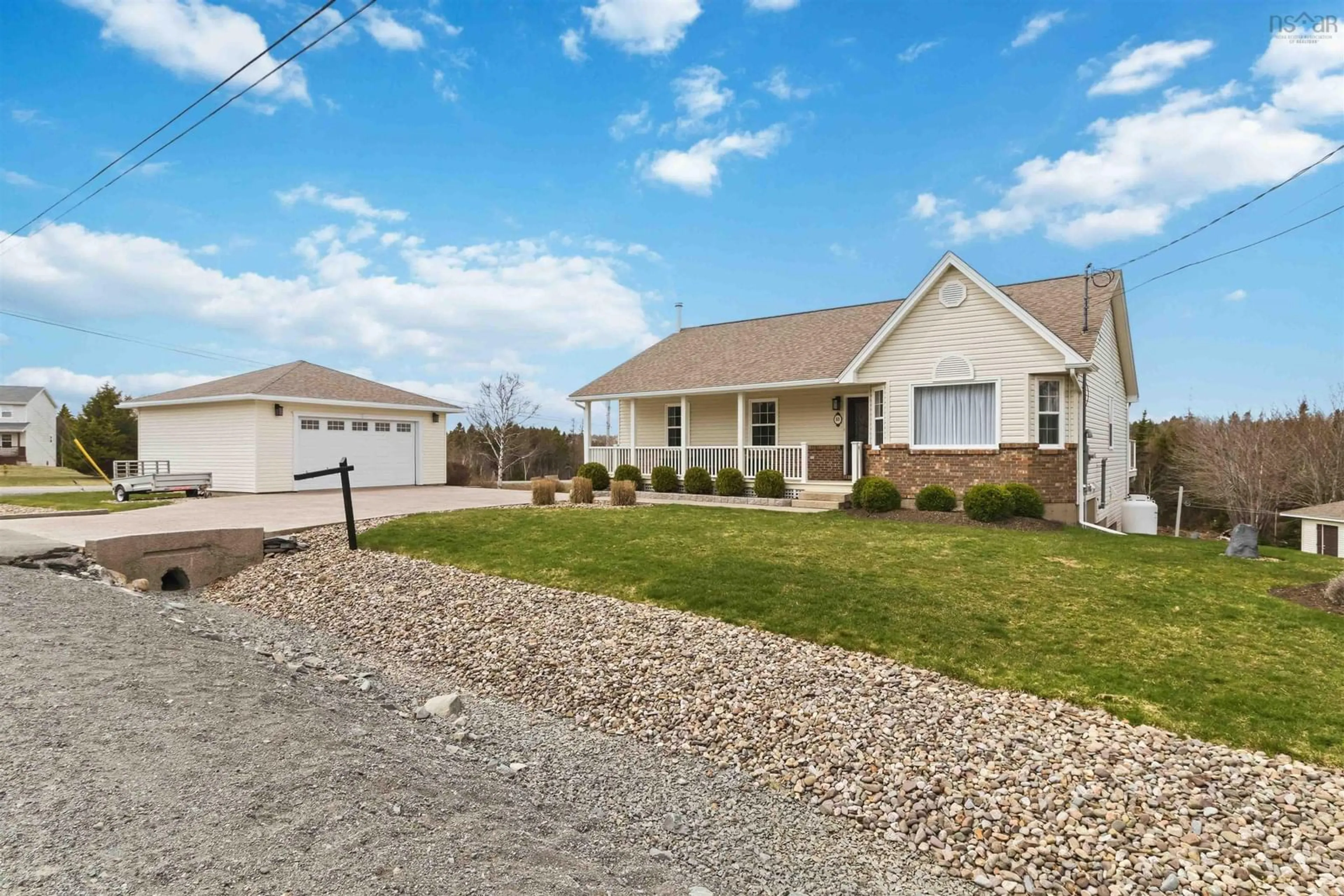 A pic from outside/outdoor area/front of a property/back of a property/a pic from drone, street for 33 Astour Dr, Eastern Passage Nova Scotia B3G 1P9