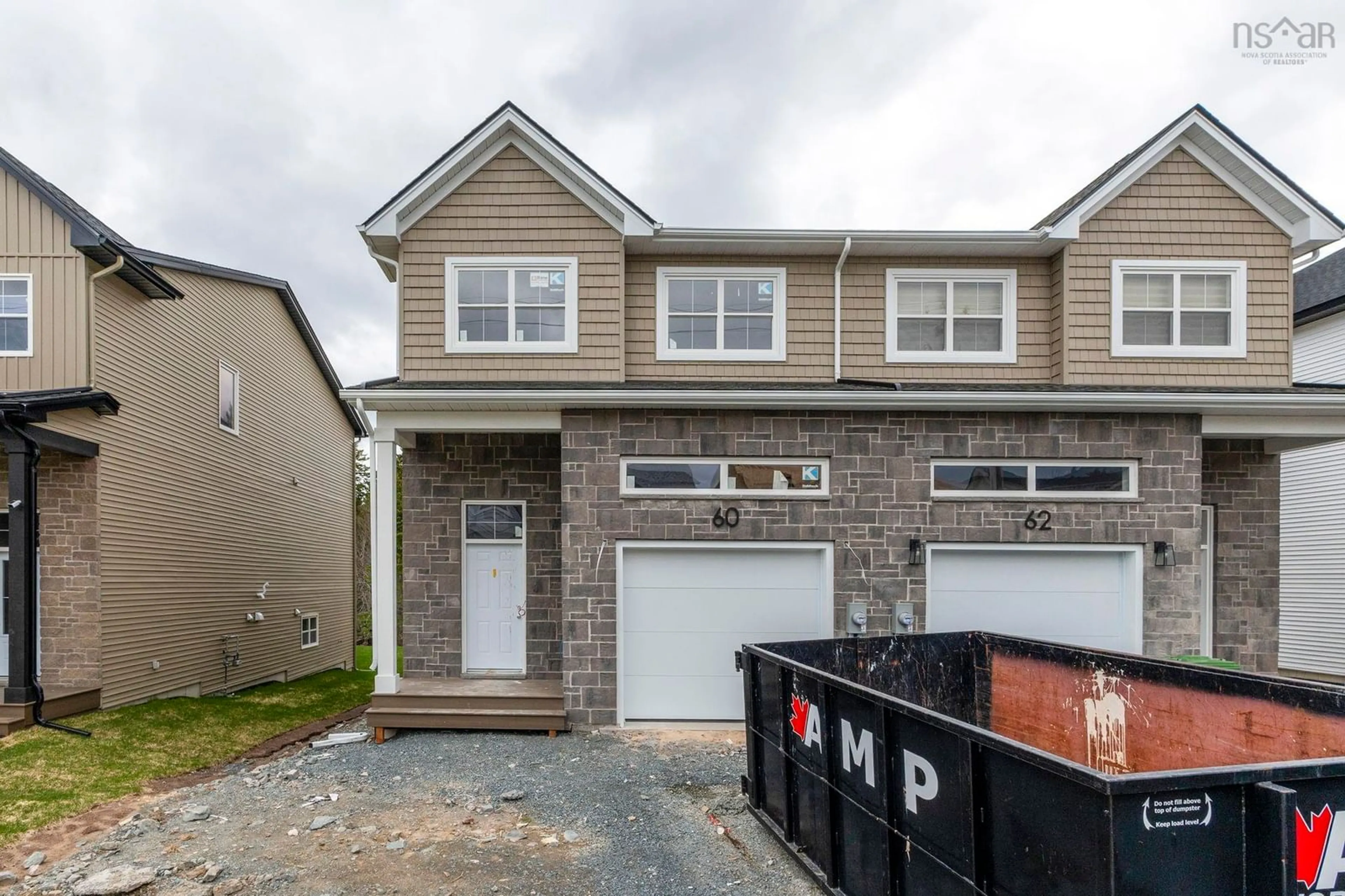 Home with vinyl exterior material, street for 60 Simona Dr #SMD-8A, Dartmouth Nova Scotia B2X 0C9