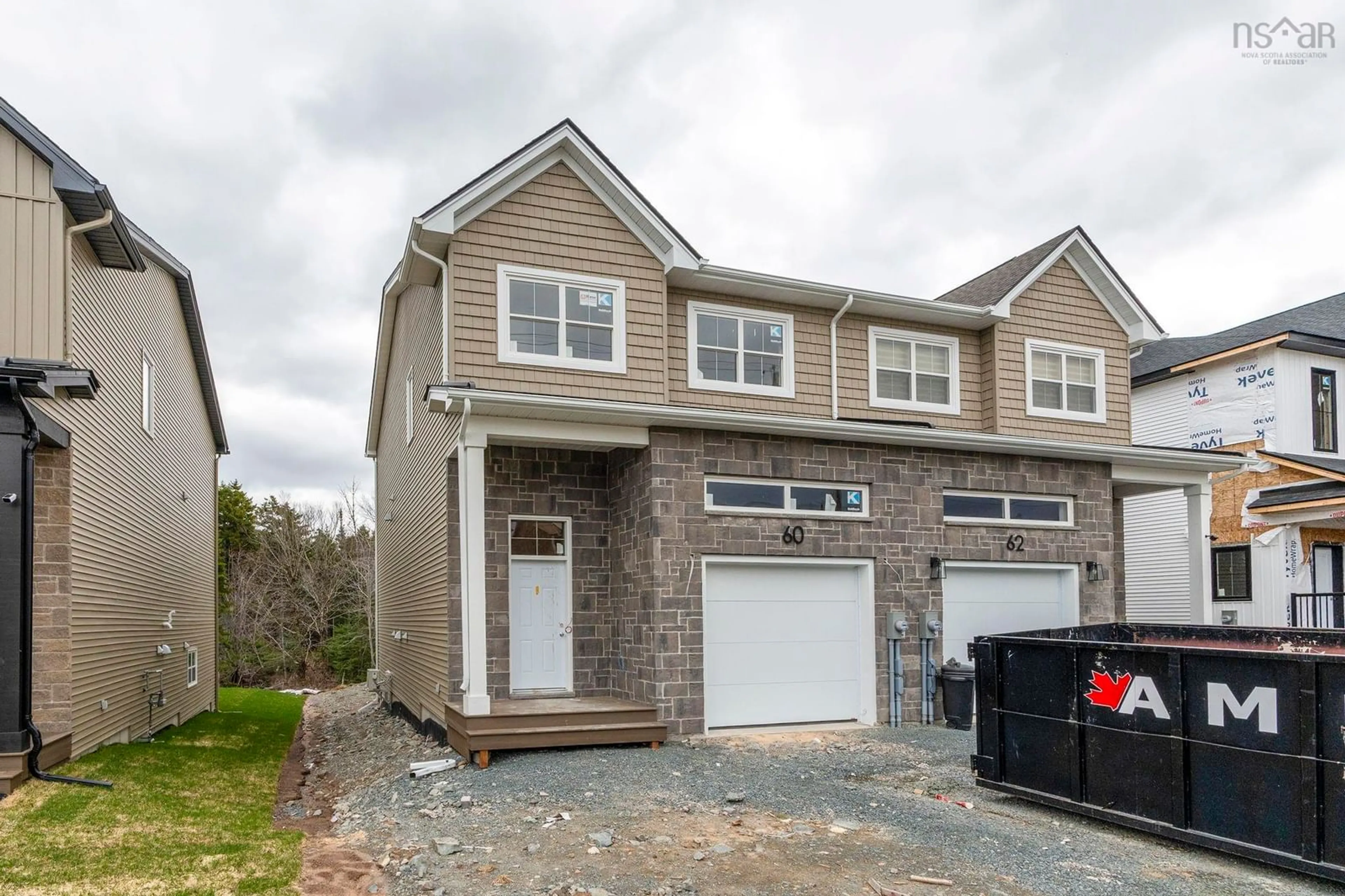Home with vinyl exterior material, street for 60 Simona Dr #SMD-8A, Dartmouth Nova Scotia B2X 0C9