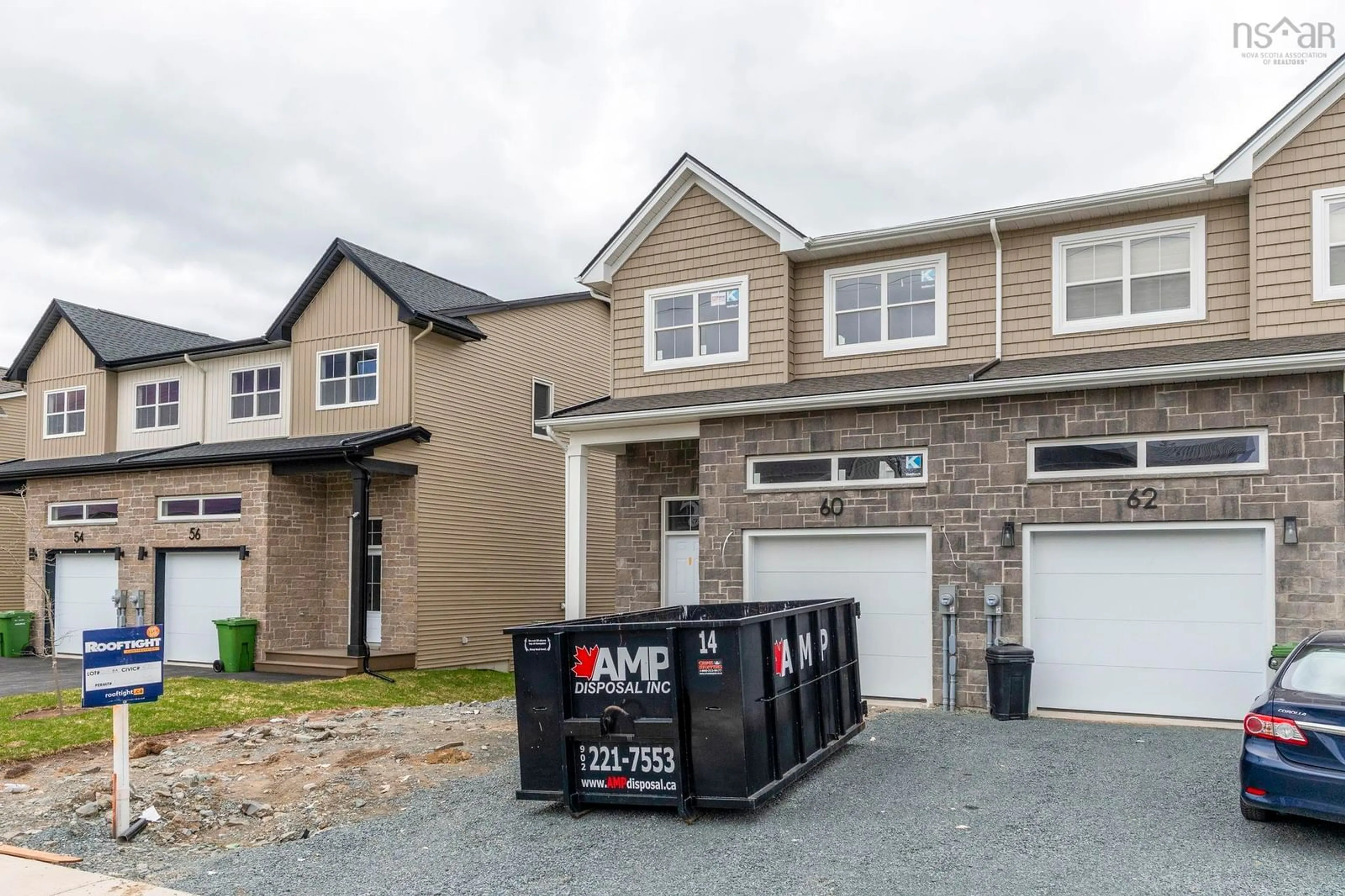 Home with vinyl exterior material, street for 60 Simona Dr #SMD-8A, Dartmouth Nova Scotia B2X 0C9