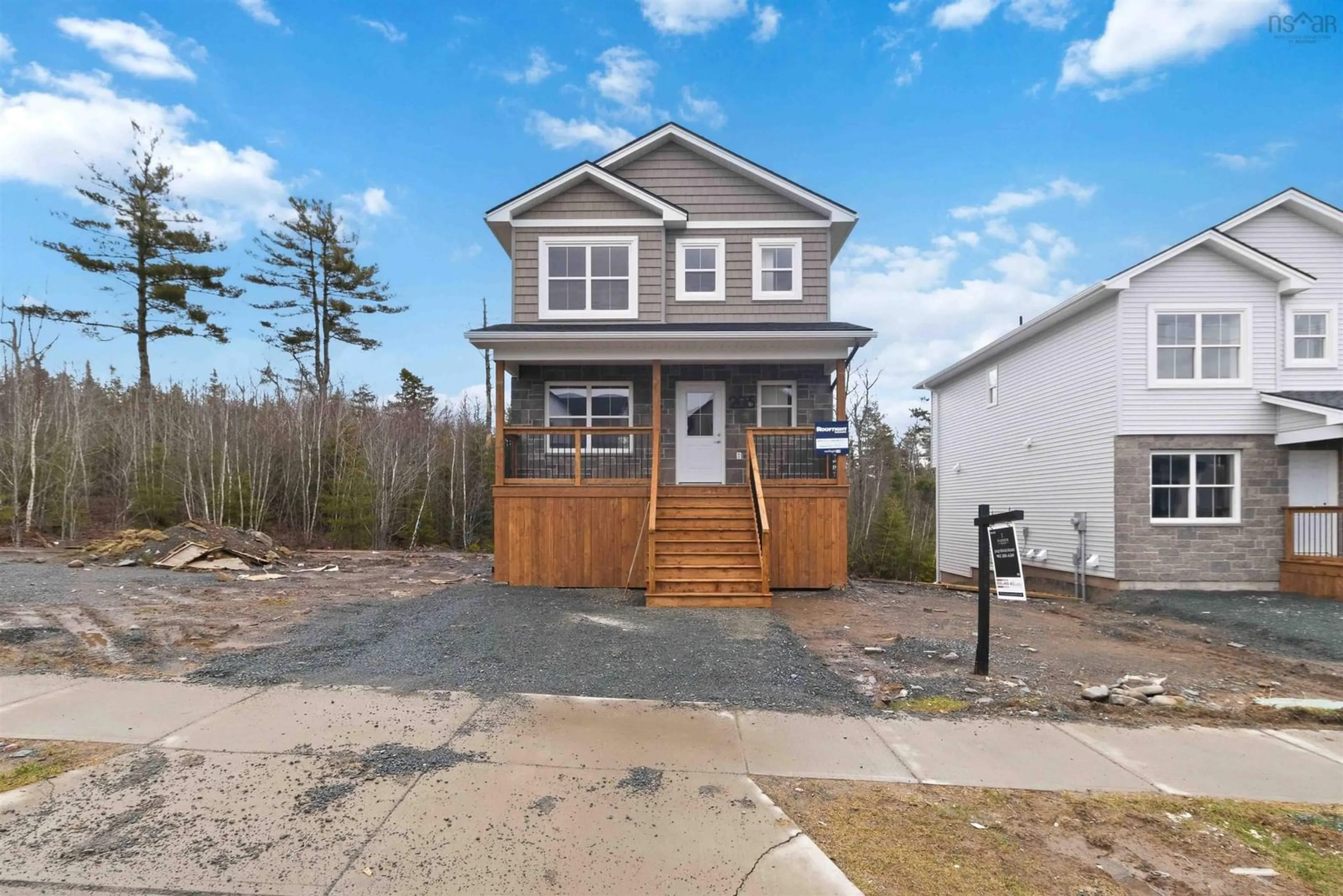 Home with vinyl exterior material, street for 205 Darner Dr #DA-60, Beaver Bank Nova Scotia B4G 0E2