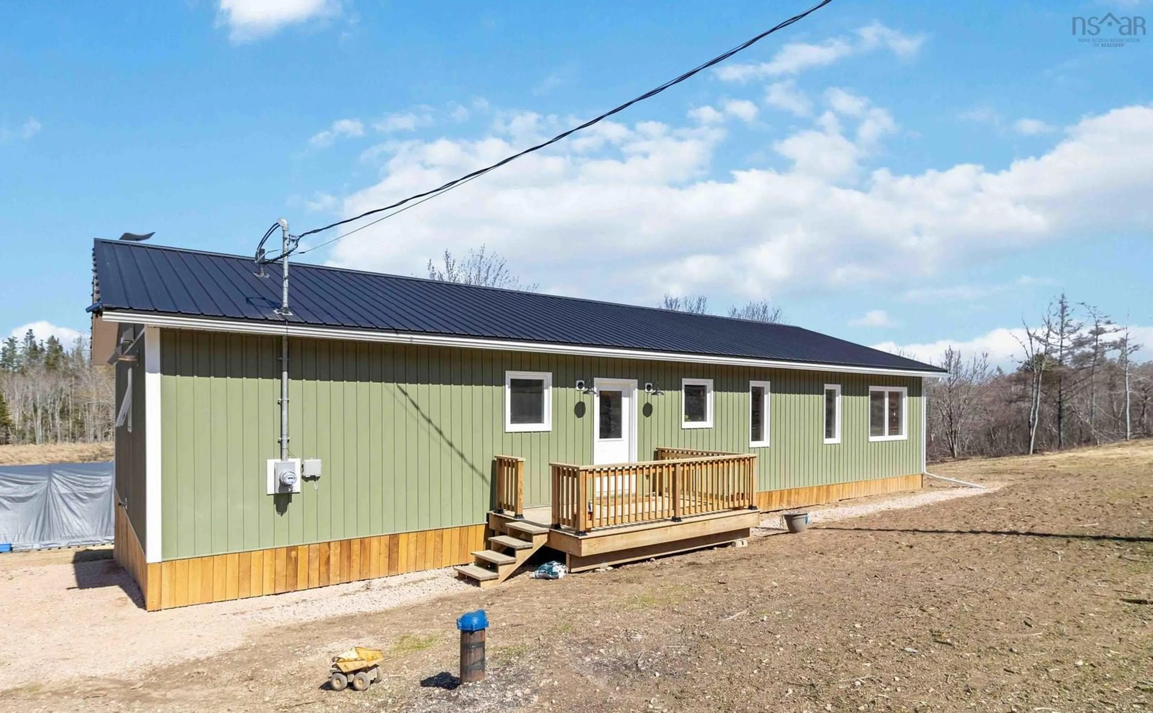 Home with vinyl exterior material, building for 1901 Highway 208, Hemford Nova Scotia B0R 1E0