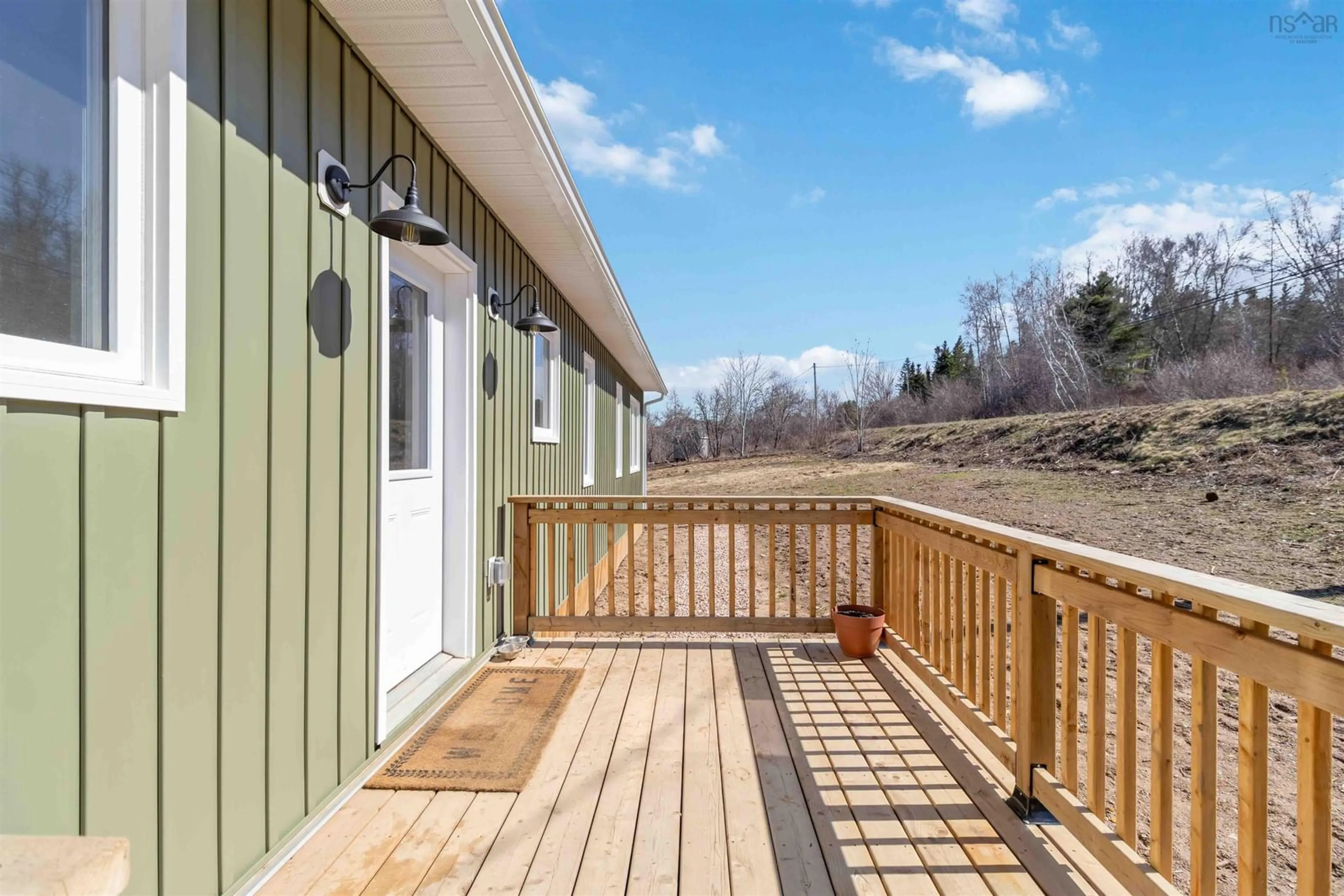 Patio, mountain view for 1901 Highway 208, Hemford Nova Scotia B0R 1E0