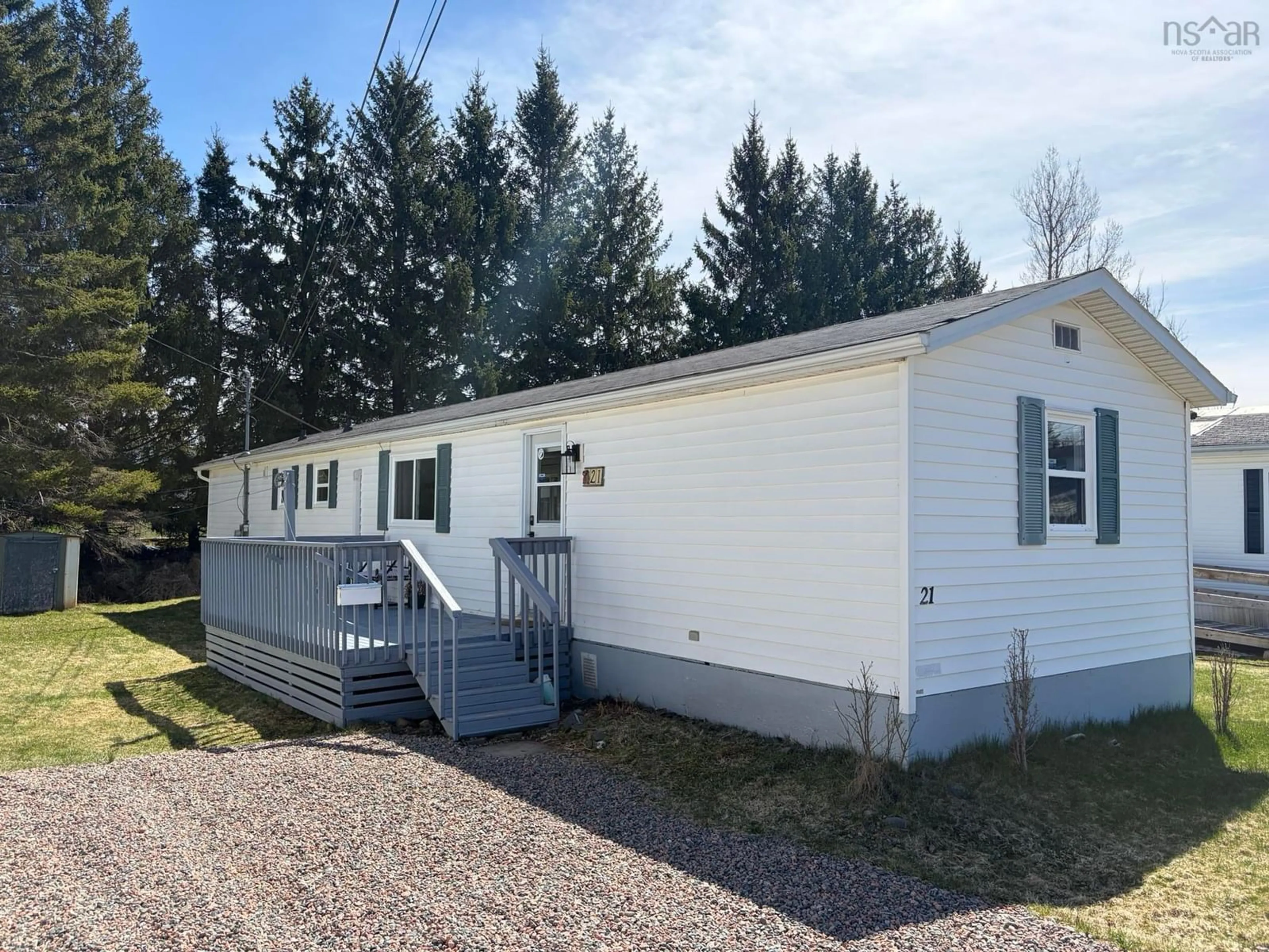 Home with vinyl exterior material, unknown for 21 College Crt, Bible Hill Nova Scotia B2N 6P3