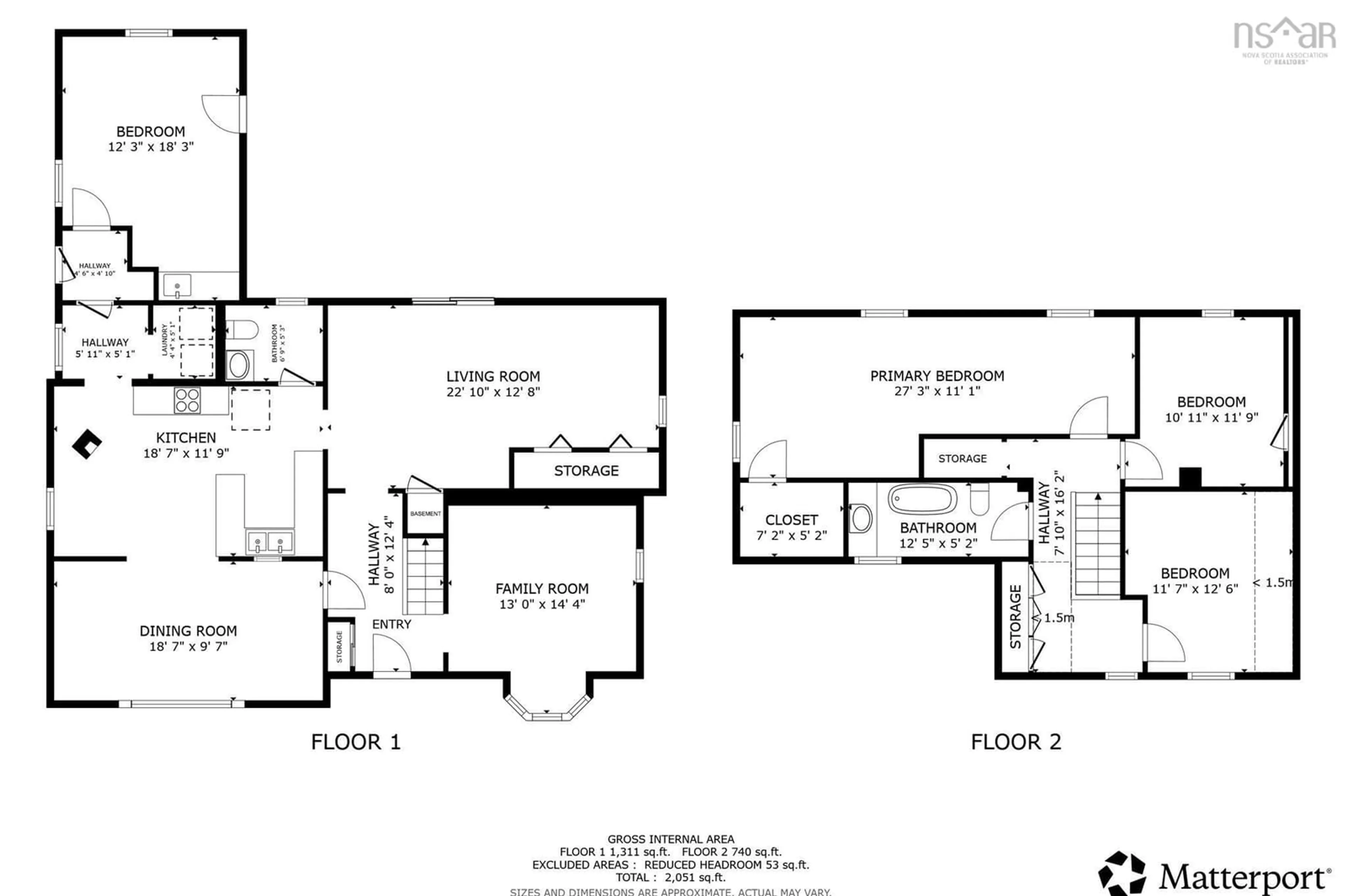Floor plan for 797 Highway 10, Springfield Nova Scotia B0R 1H0