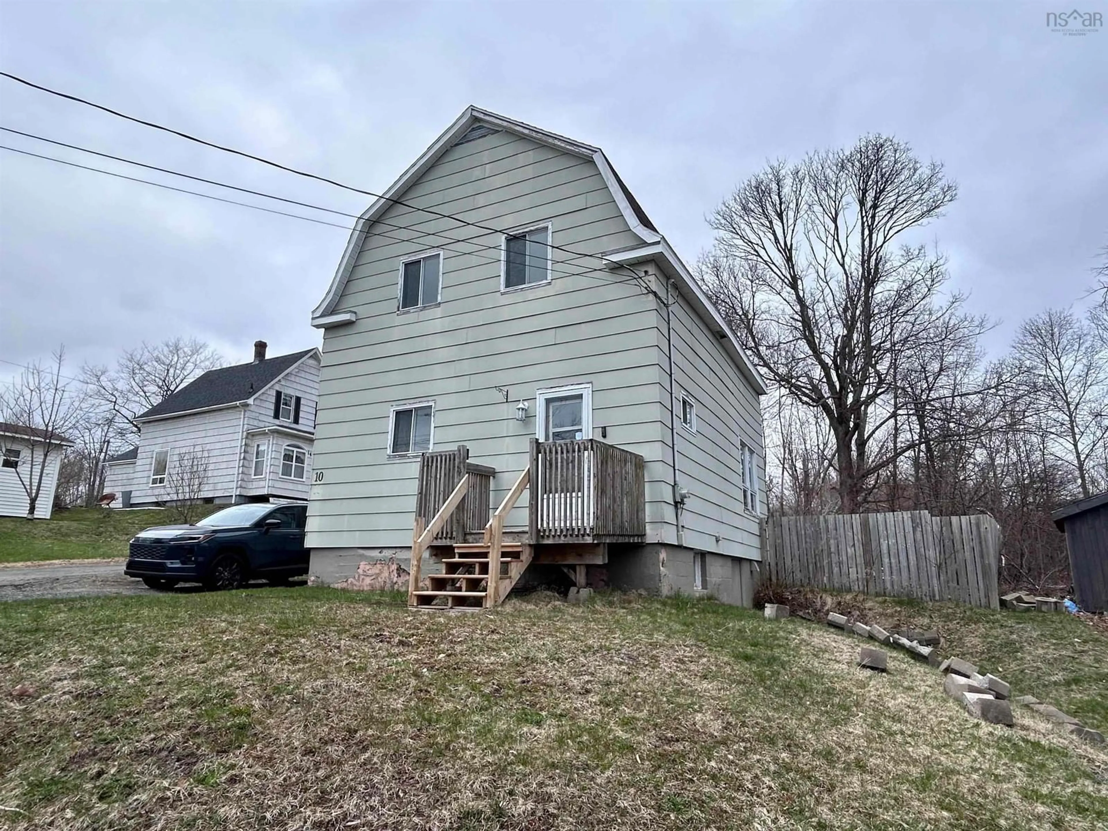 A pic from outside/outdoor area/front of a property/back of a property/a pic from drone, street for 10 Weir Ave, Stellarton Nova Scotia B0K 1S0