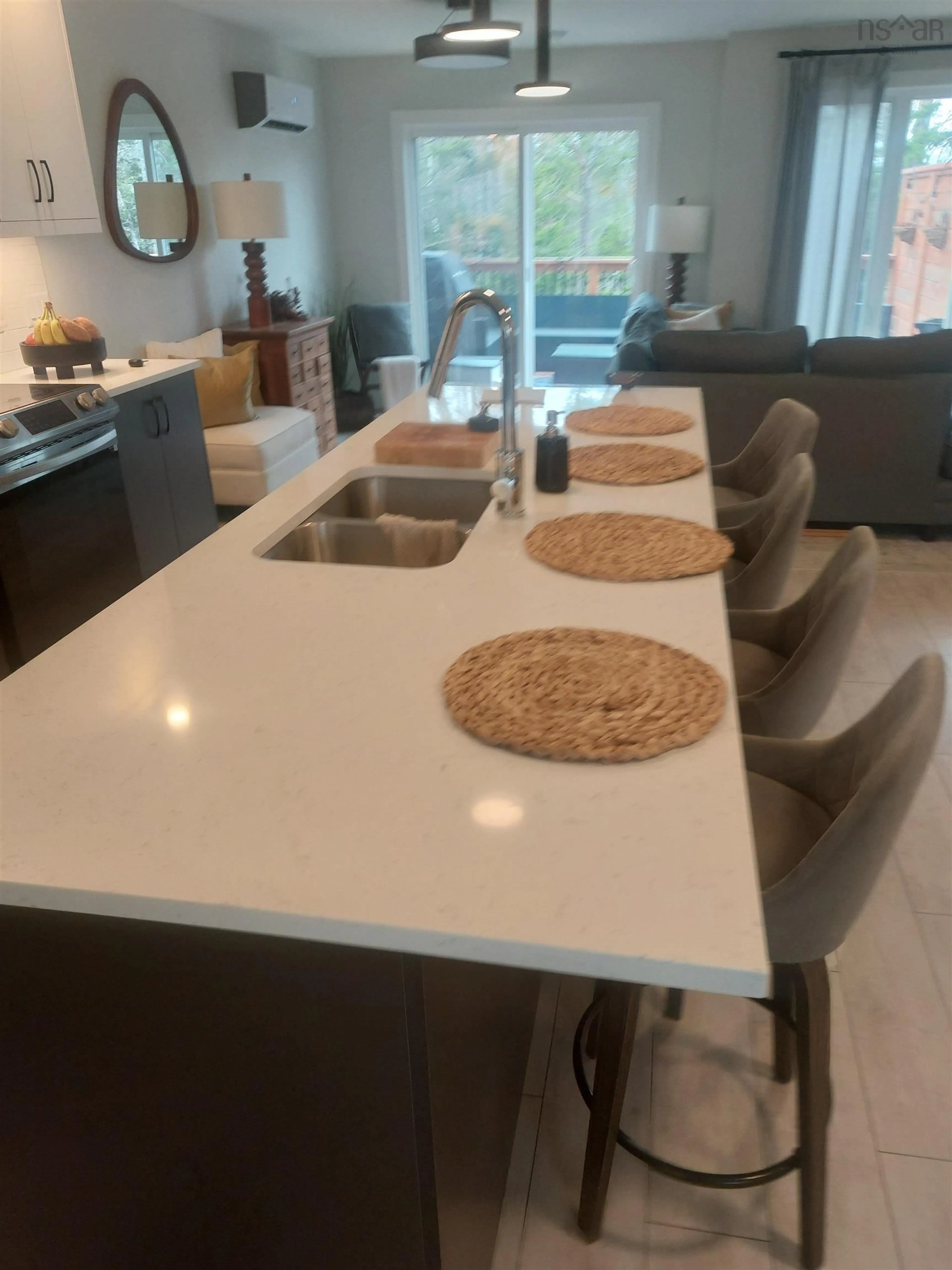 Contemporary kitchen, ceramic/tile floor for 16 Glenn Dr, Lantz Nova Scotia B2S 0J1
