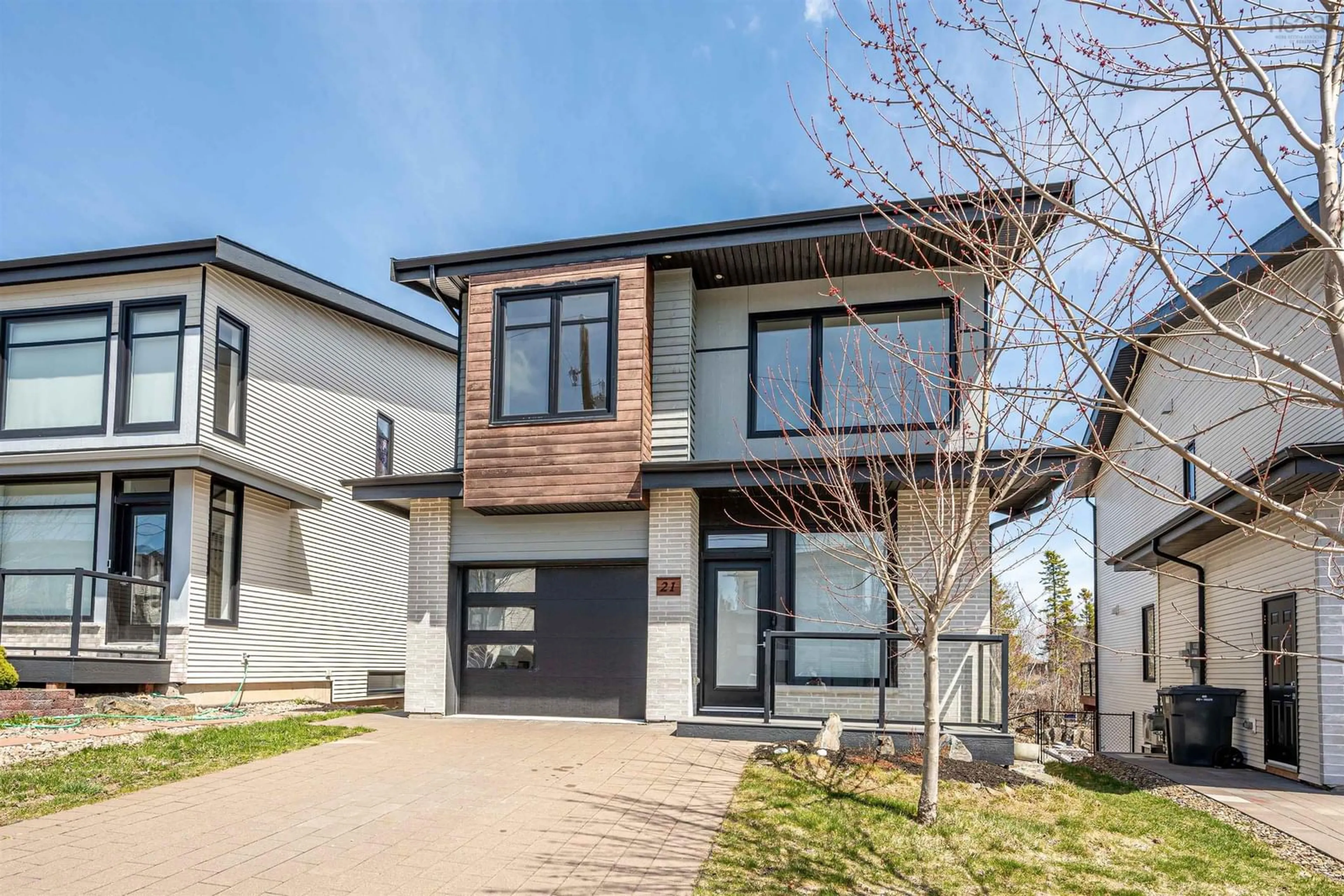 Home with brick exterior material, street for 21 Serotina Lane, Bedford Nova Scotia B4B 0Y3