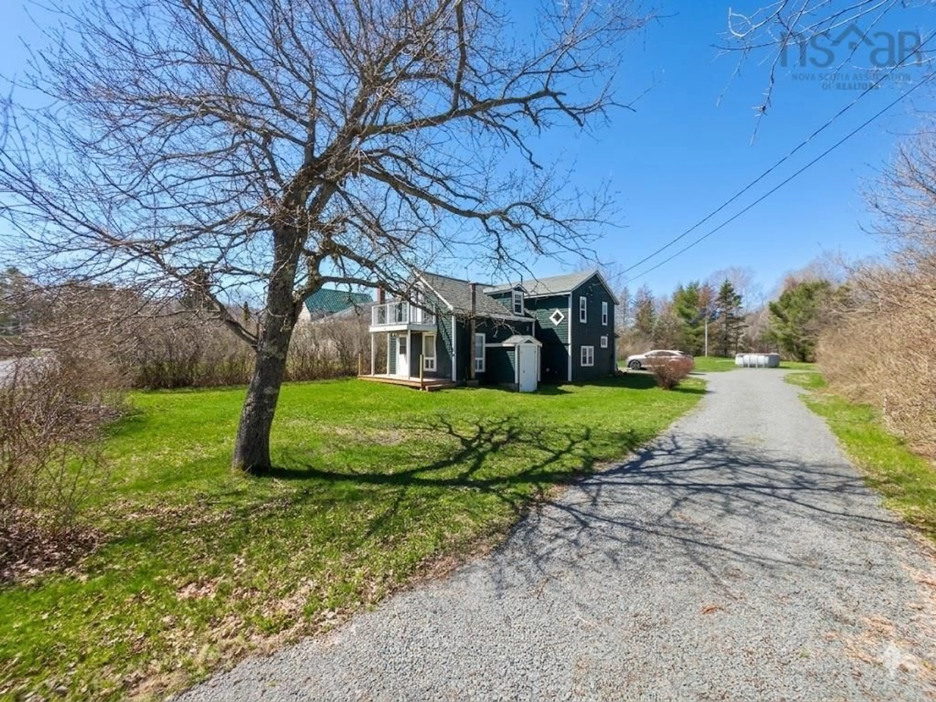 A pic from outside/outdoor area/front of a property/back of a property/a pic from drone, street for 21 Ball Park Rd, St. Croix Nova Scotia B0N 2E0