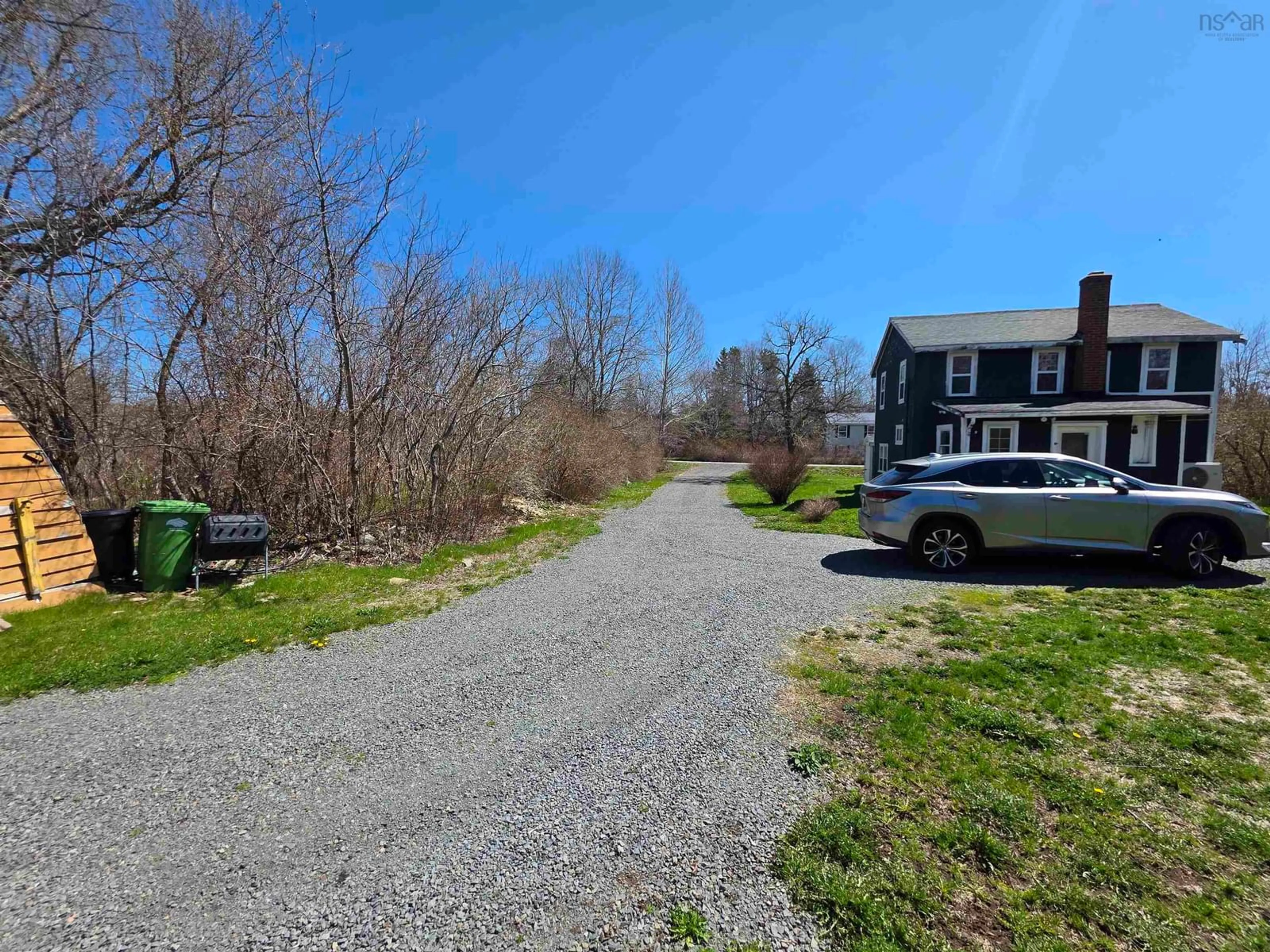 A pic from outside/outdoor area/front of a property/back of a property/a pic from drone, water/lake/river/ocean view for 21 Ball Park Rd, St. Croix Nova Scotia B0N 2E0