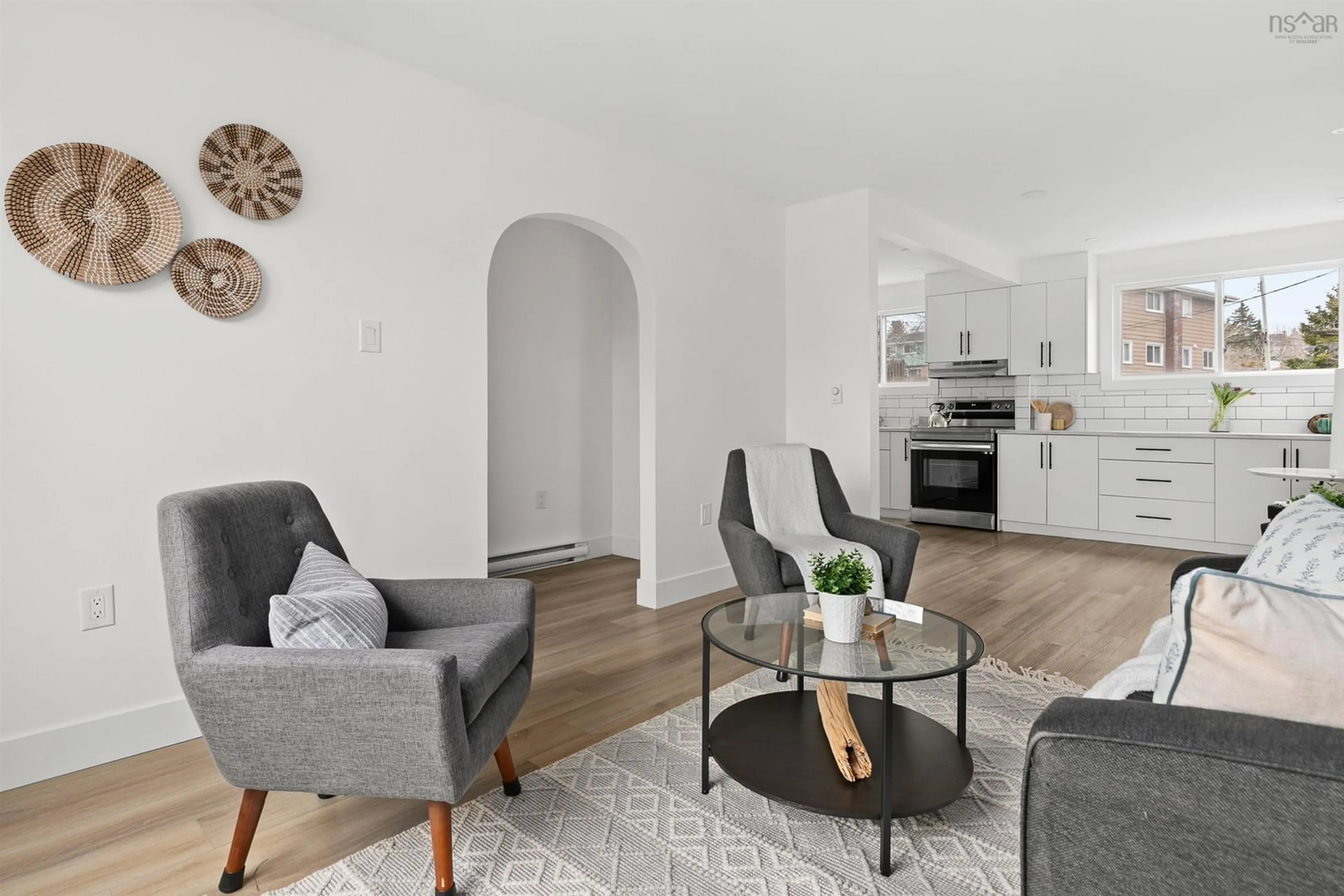 Living room with furniture, unknown for 627 Herring Cove Rd, Halifax Nova Scotia B3R 1X8