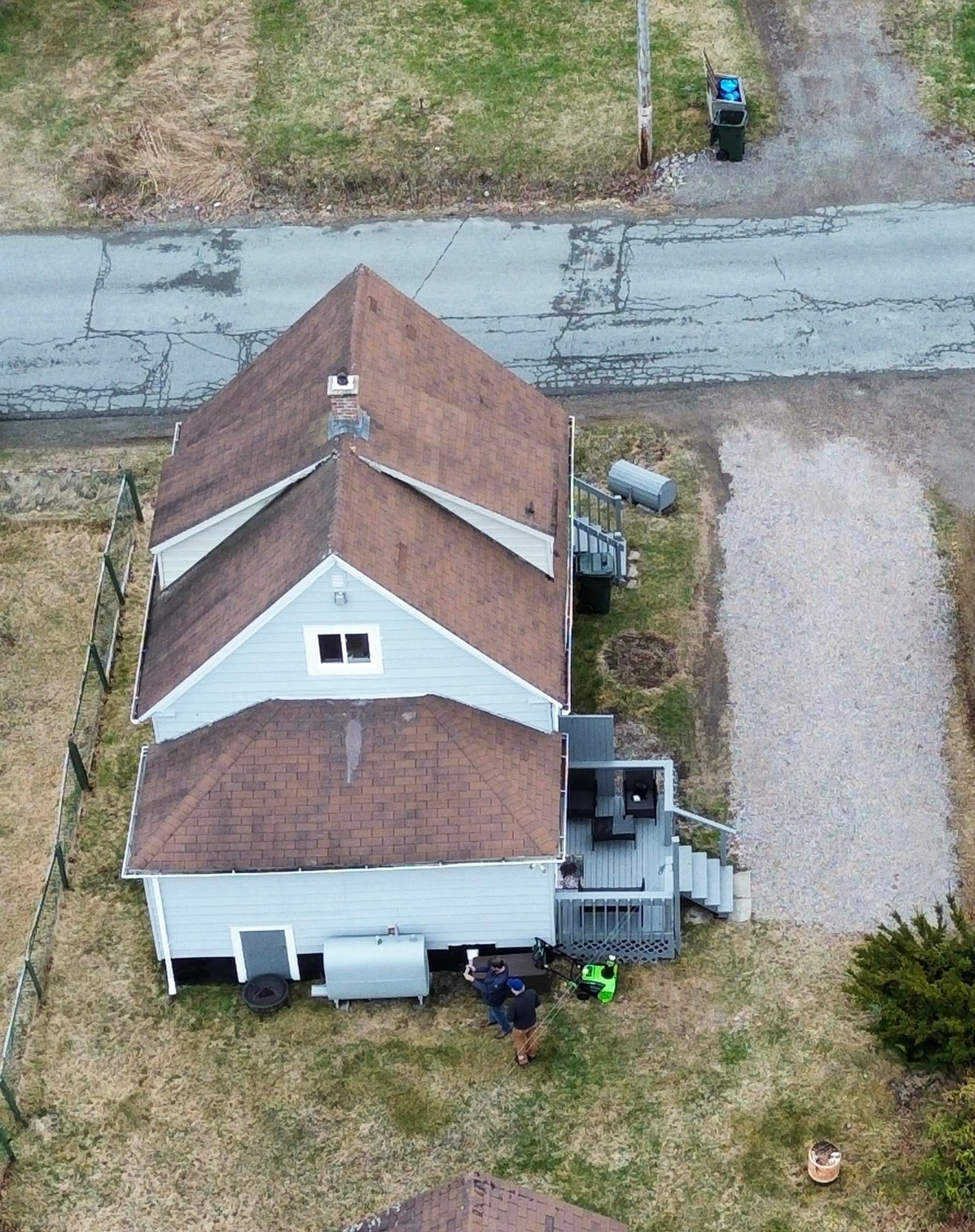 A pic from outside/outdoor area/front of a property/back of a property/a pic from drone, building for 51 Patrick St, Scotchtown Nova Scotia B1H 2X1