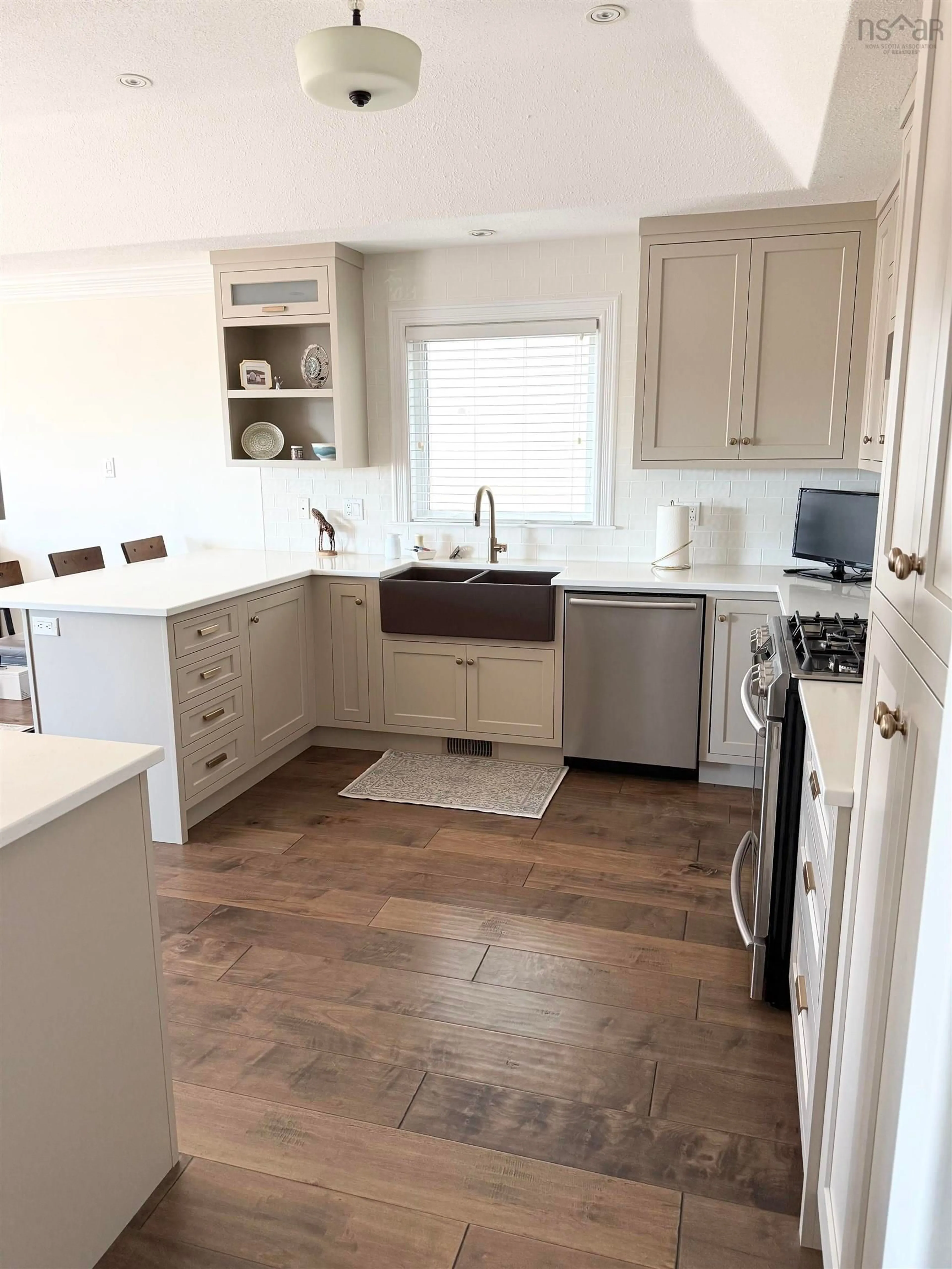 Open concept kitchen, ceramic/tile floor for Lindenwood Terrace #90, Dartmouth Nova Scotia B2W 0B1