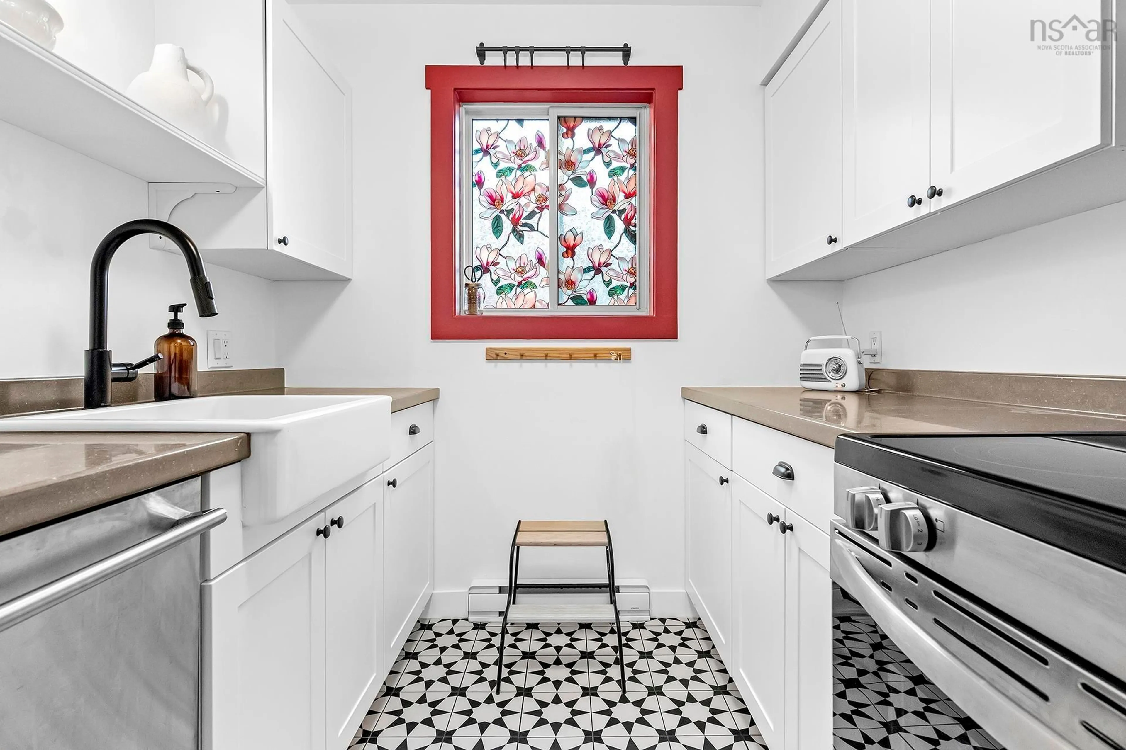 Contemporary kitchen, ceramic/tile floor for 281 Windmill Rd #221, Dartmouth Nova Scotia B3A 4P9