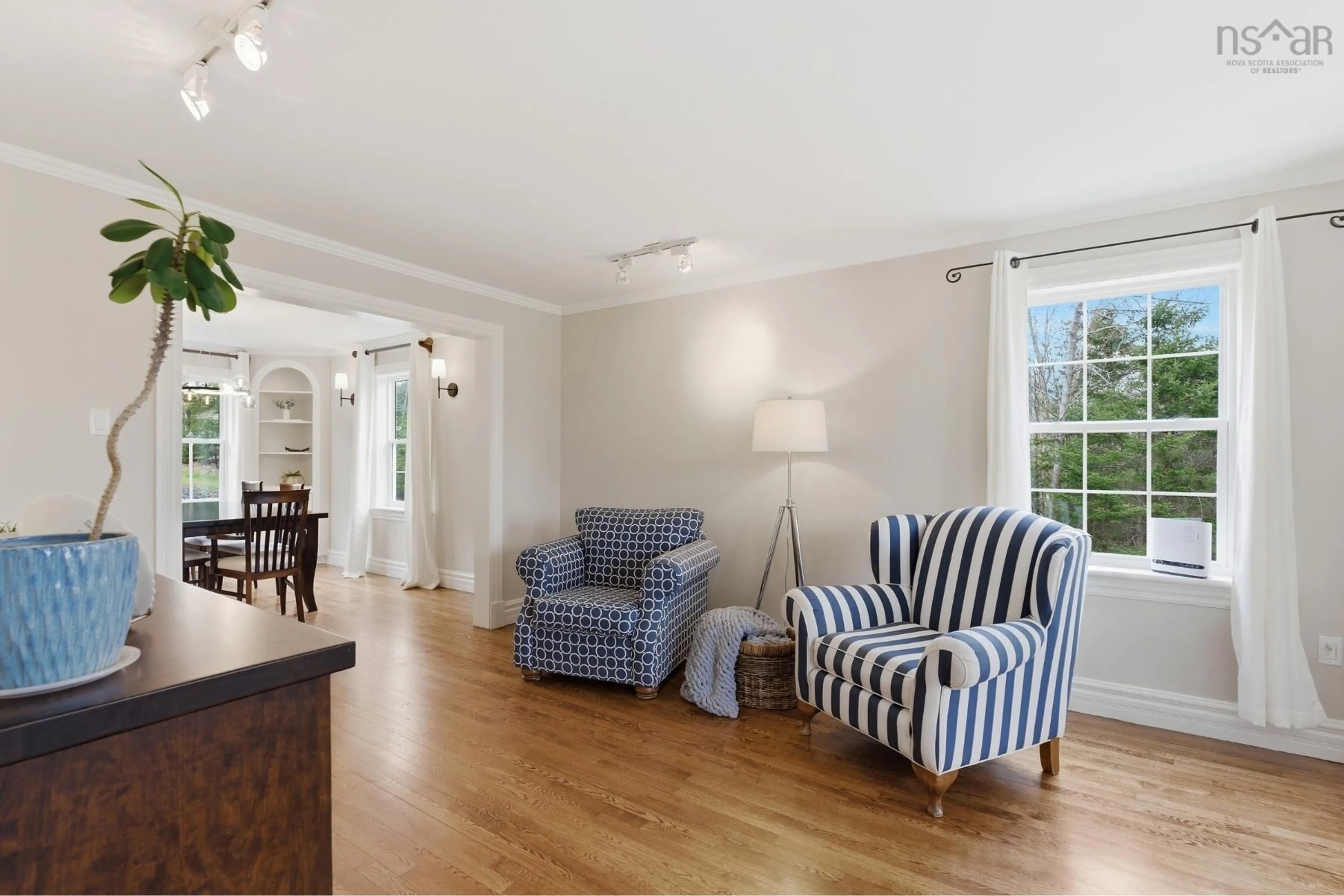 Living room with furniture, wood/laminate floor for 189 Glen Arbour Way, Hammonds Plains Nova Scotia B4B 1T5