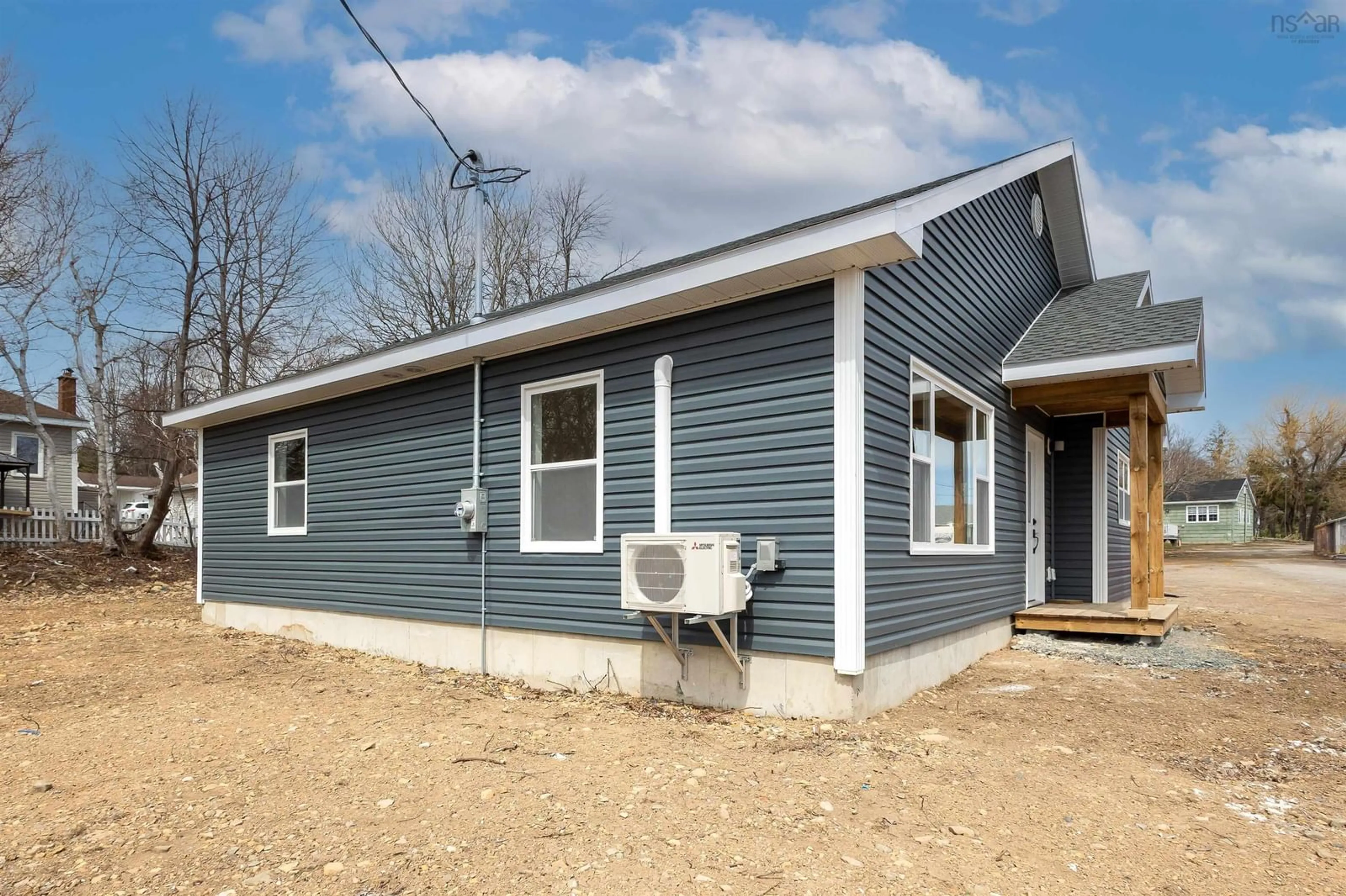 Home with vinyl exterior material, building for 73 Regent St, North Sydney Nova Scotia B2A 2G3