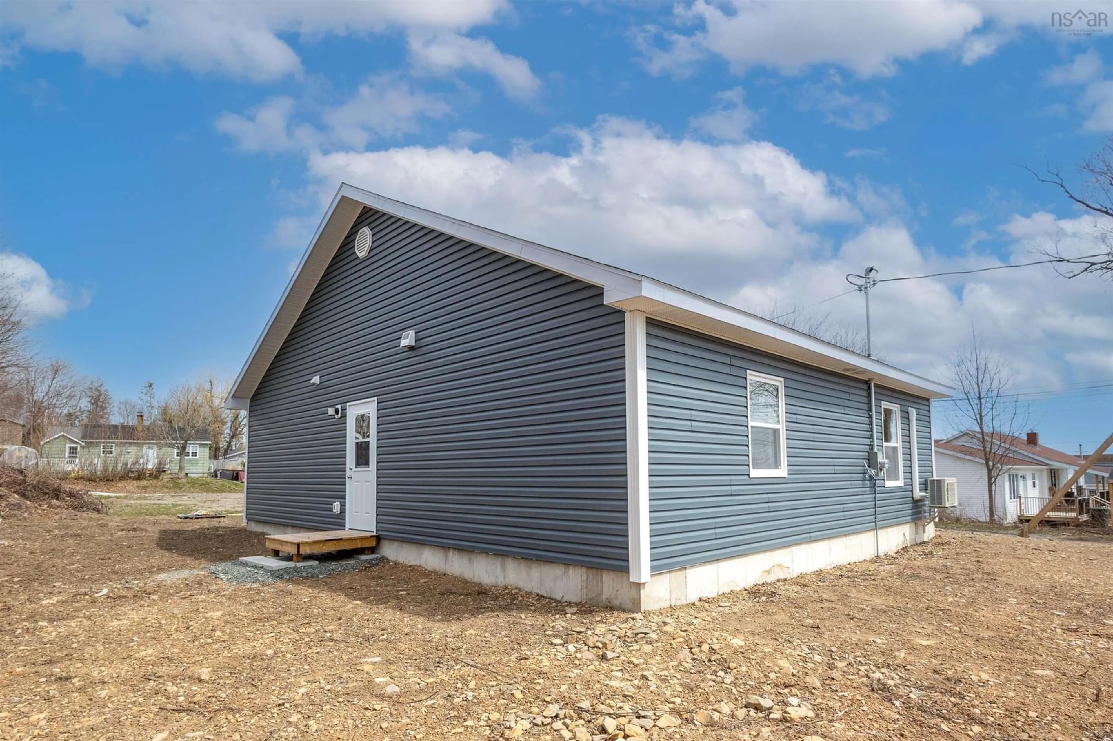 Home with vinyl exterior material, building for 73 Regent St, North Sydney Nova Scotia B2A 2G3