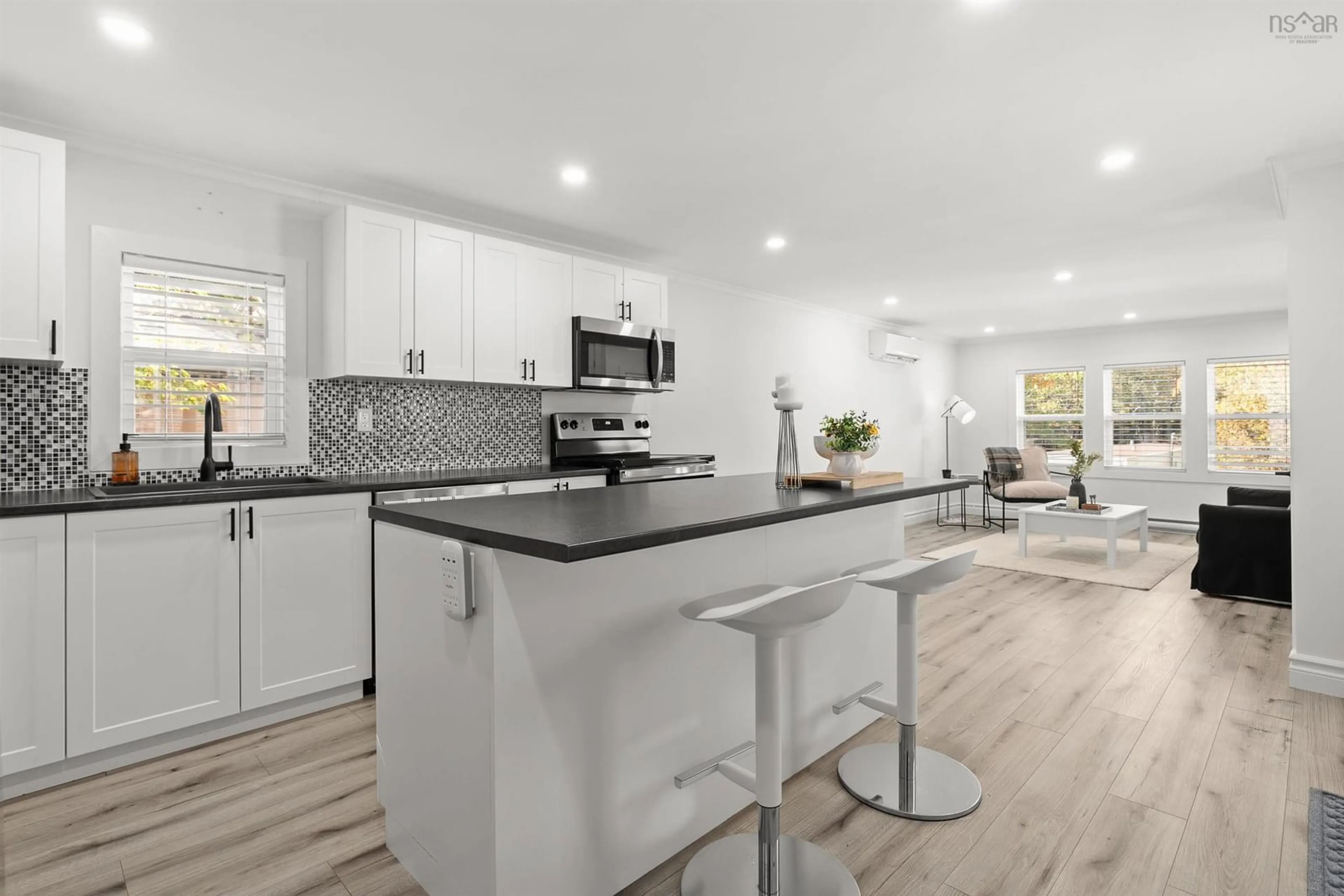 Open concept kitchen, unknown for 18 Commodore Ave, Middle Sackville Nova Scotia B4E 3B2