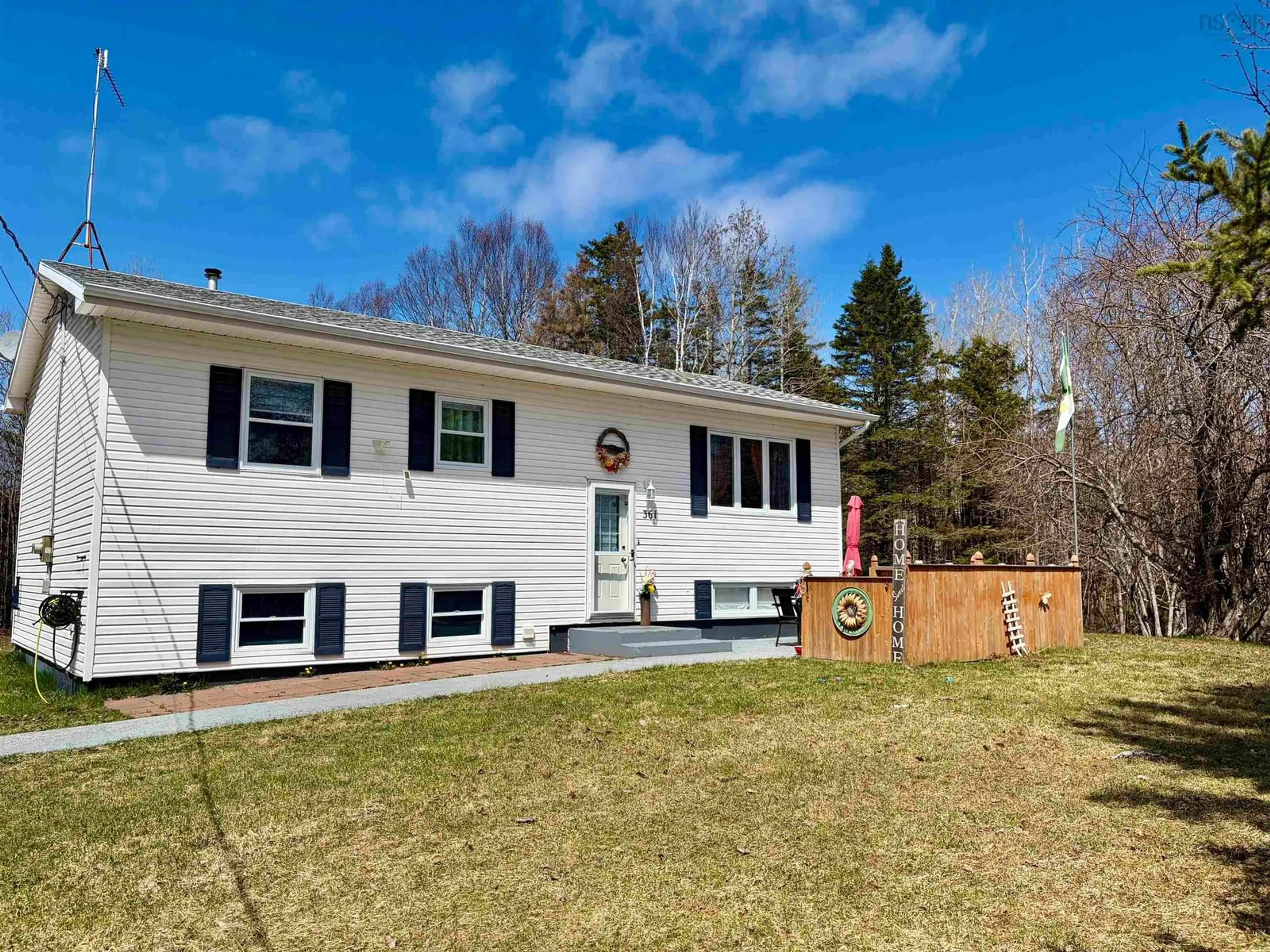 Home with vinyl exterior material, unknown for 361 King Grove Rd, Millville Nova Scotia B1Y 2E6