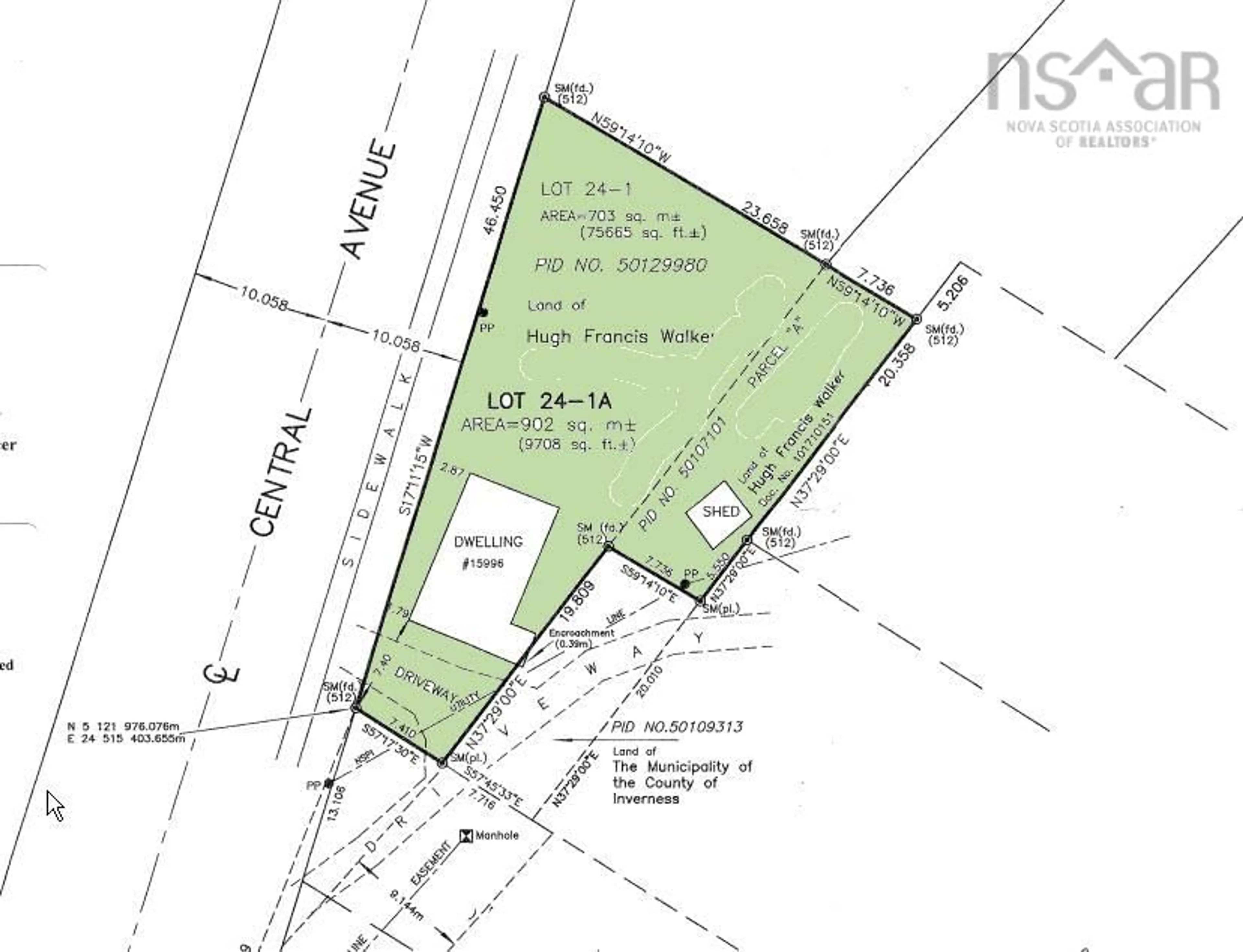 Floor plan for 15996 Central Ave, Inverness Nova Scotia B0E 1N0