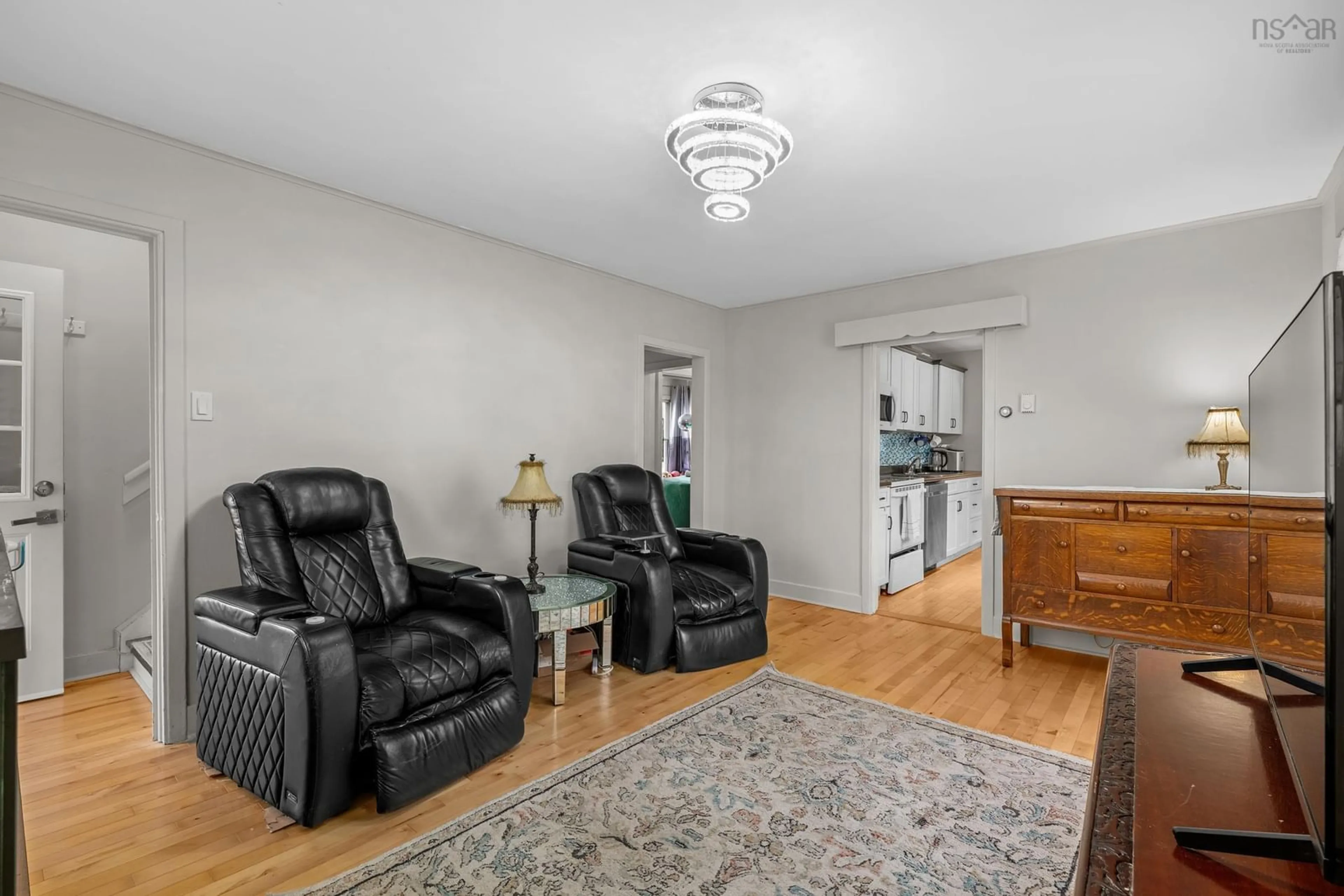 Living room with furniture, unknown for 3674 Lynch St, Halifax Nova Scotia B3K 3L2