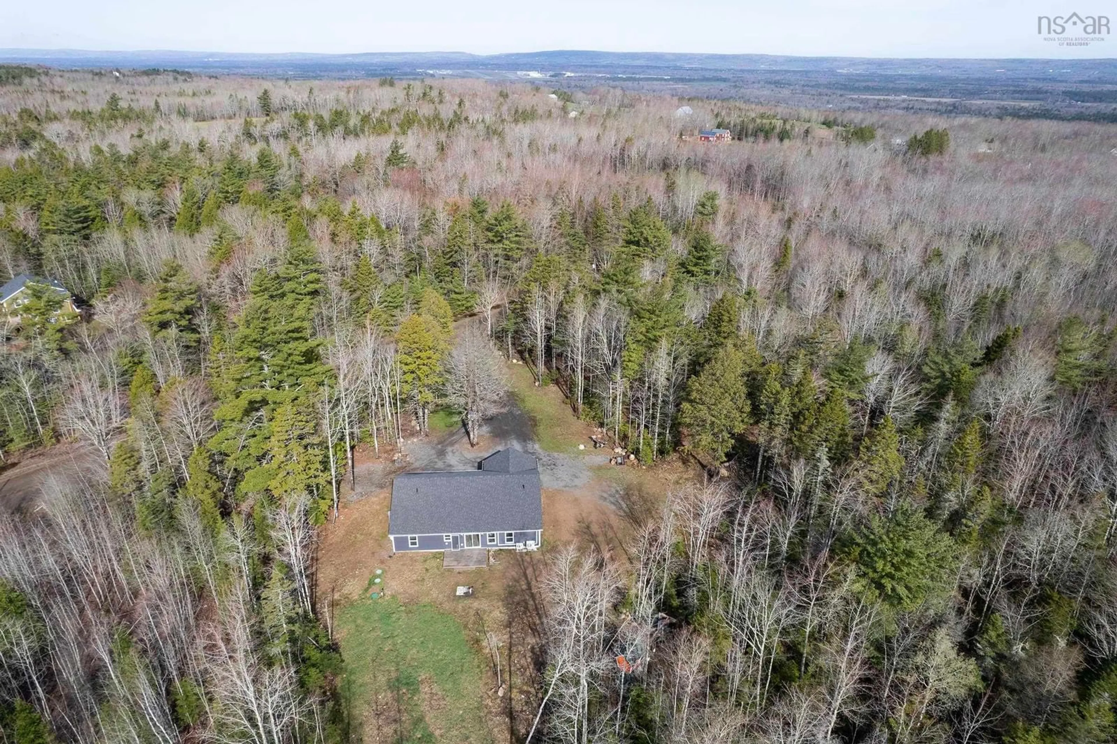 A pic from outside/outdoor area/front of a property/back of a property/a pic from drone, water/lake/river/ocean view for 238 Crocker Rd, Harmony Nova Scotia B0P 1R0