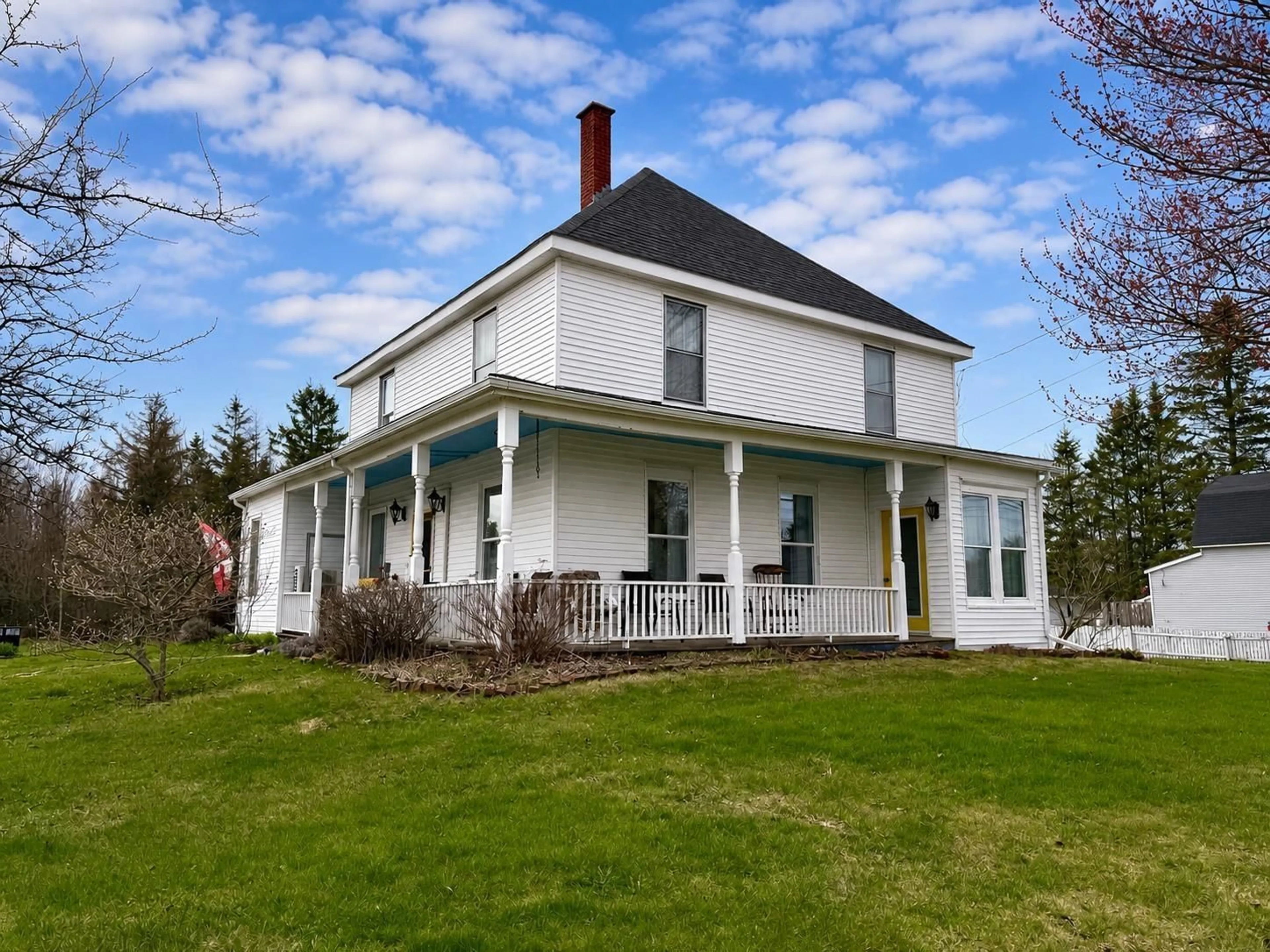 A pic from outside/outdoor area/front of a property/back of a property/a pic from drone, building for 1684 242 Hwy, River Hebert Nova Scotia B0L 1G0