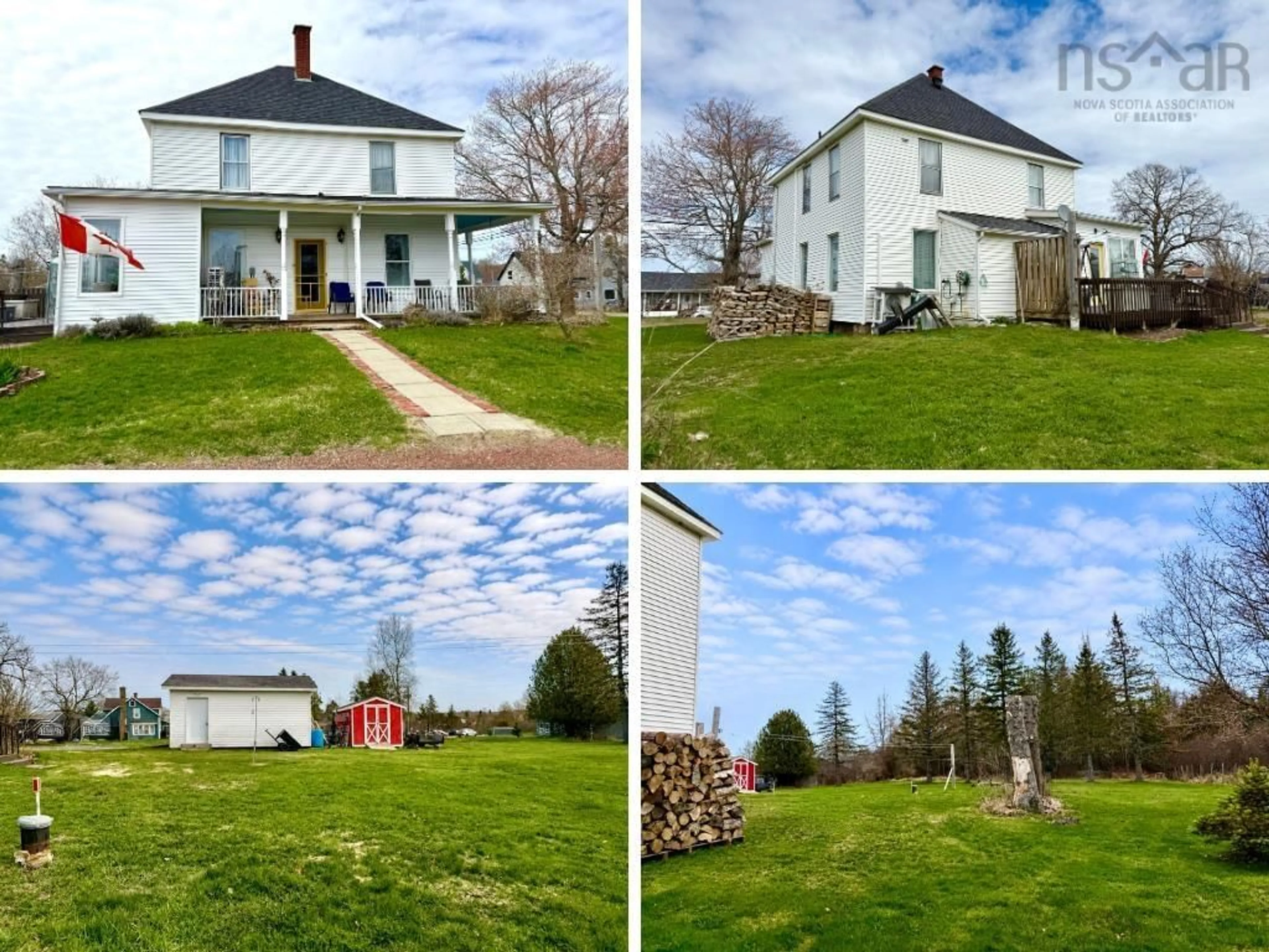 A pic from outside/outdoor area/front of a property/back of a property/a pic from drone, building for 1684 242 Hwy, River Hebert Nova Scotia B0L 1G0