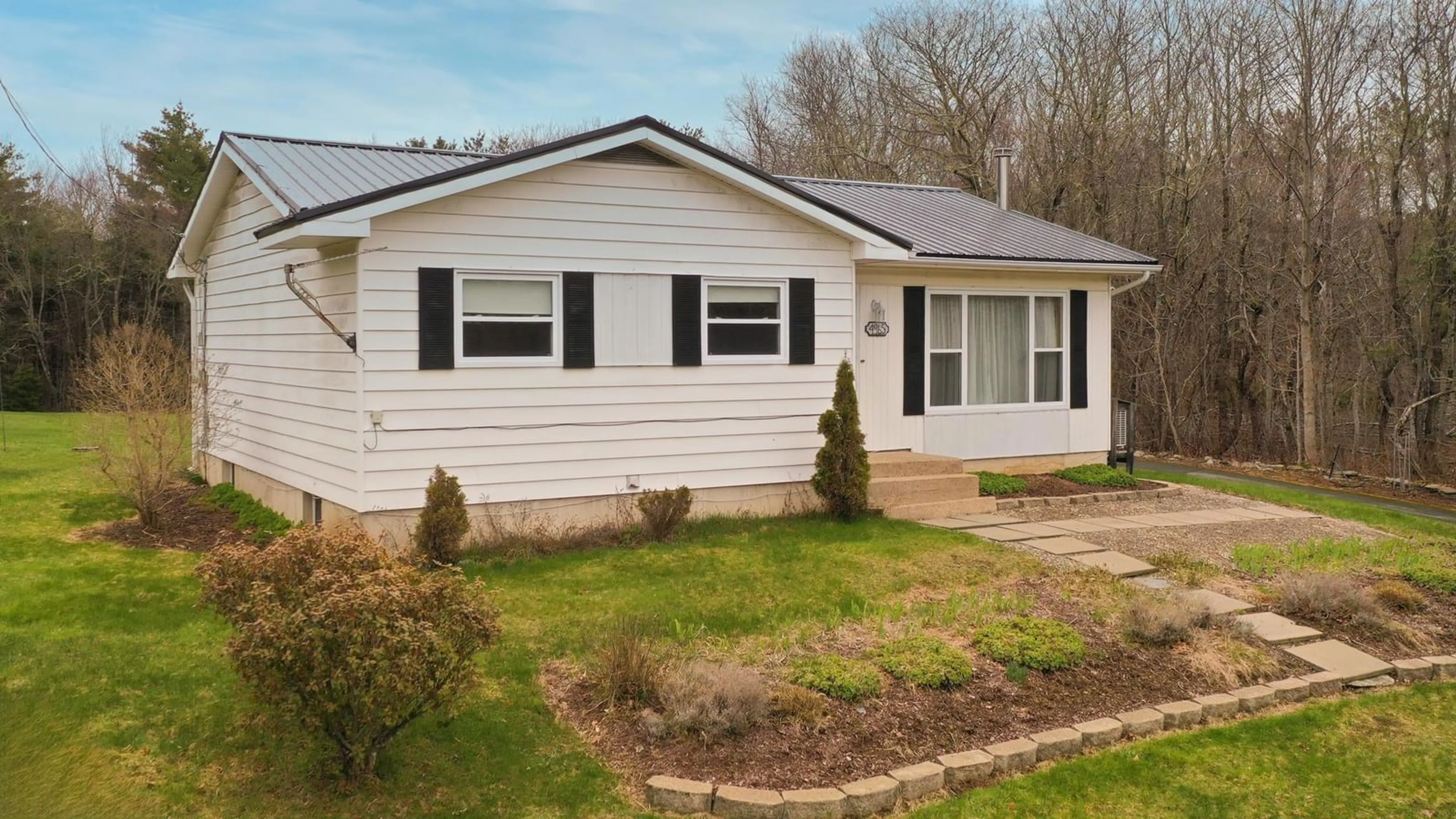 Home with vinyl exterior material, street for 4965 Hwy 210 Greenfield Ns, Greenfield Nova Scotia B0T 1E0