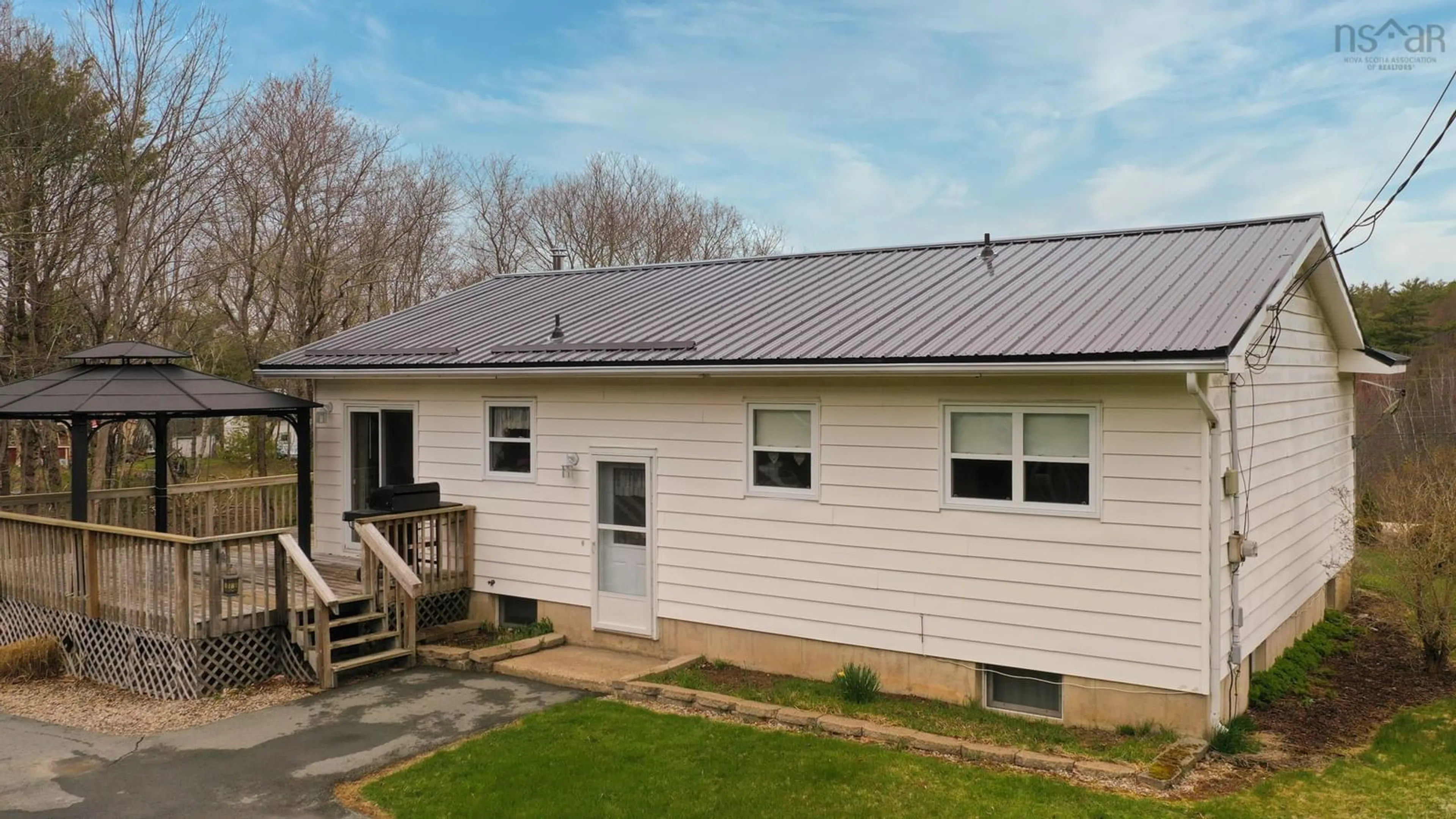 Home with vinyl exterior material, building for 4965 Hwy 210 Greenfield Ns, Greenfield Nova Scotia B0T 1E0