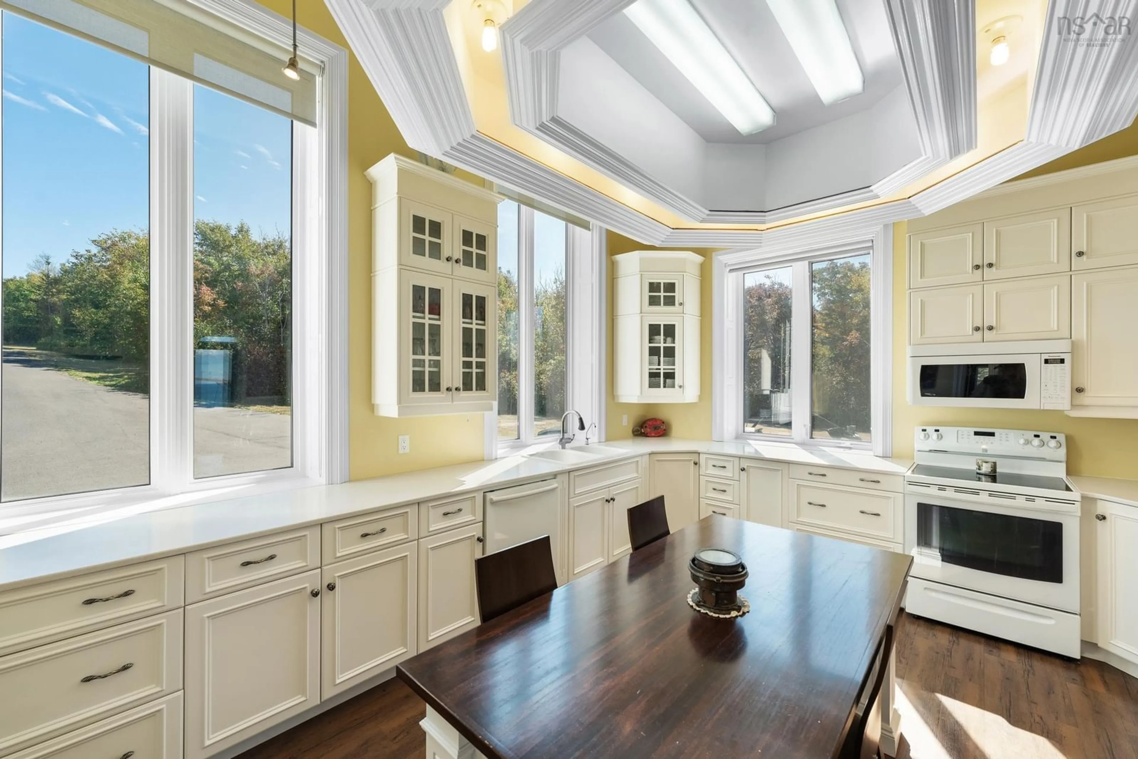 Open concept kitchen, ceramic/tile floor for 1820 Culloden Road, Culloden Nova Scotia B0V 1A0