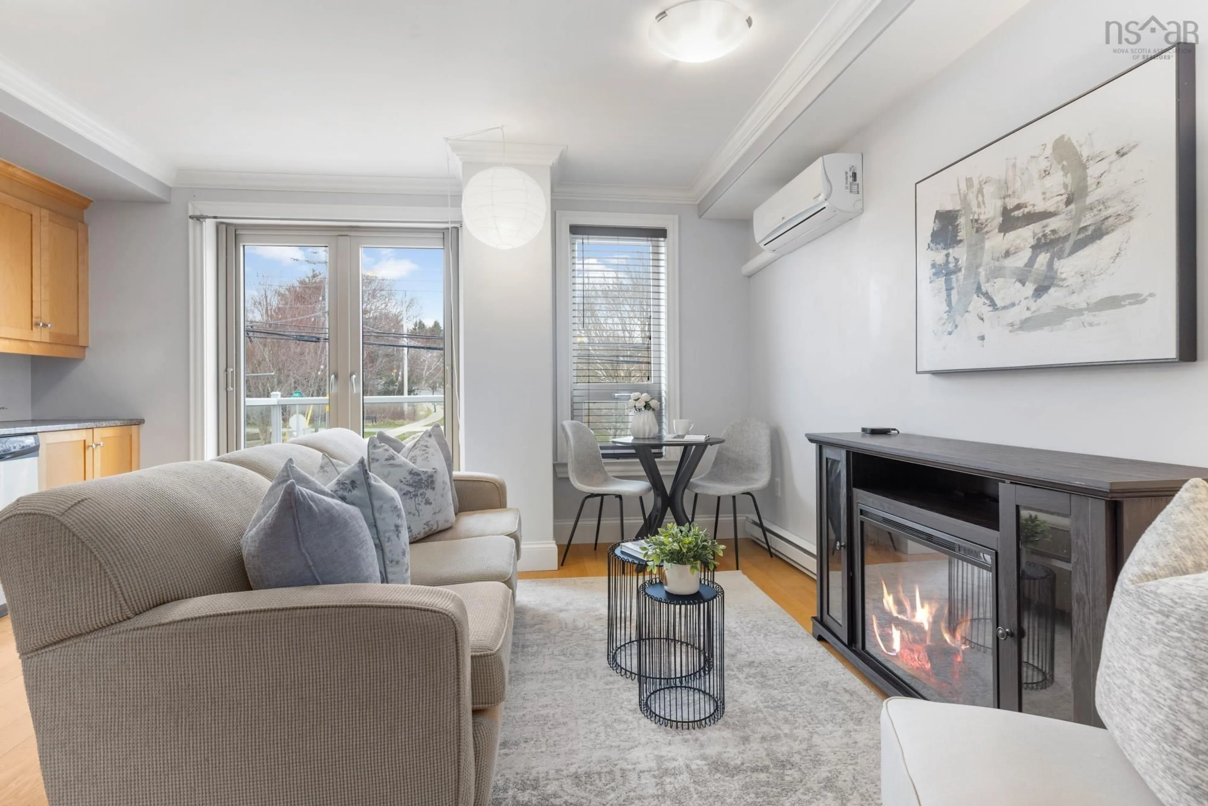 Living room with furniture, unknown for 200 Crown Dr #705, Halifax Nova Scotia B3N 0B1