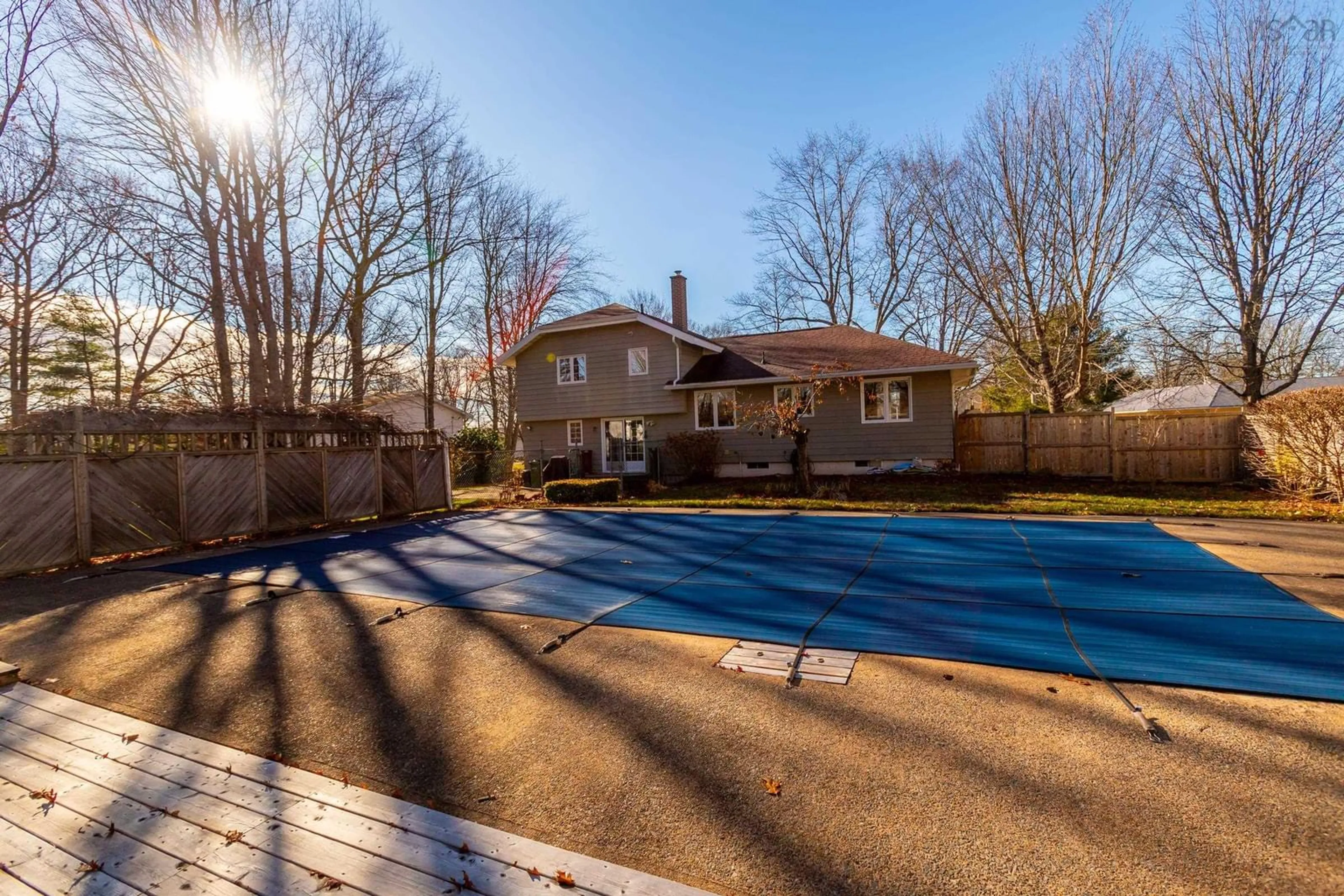 A pic from outside/outdoor area/front of a property/back of a property/a pic from drone, unknown for 14 Oakland Dr, Middleton Nova Scotia B0S 1P0
