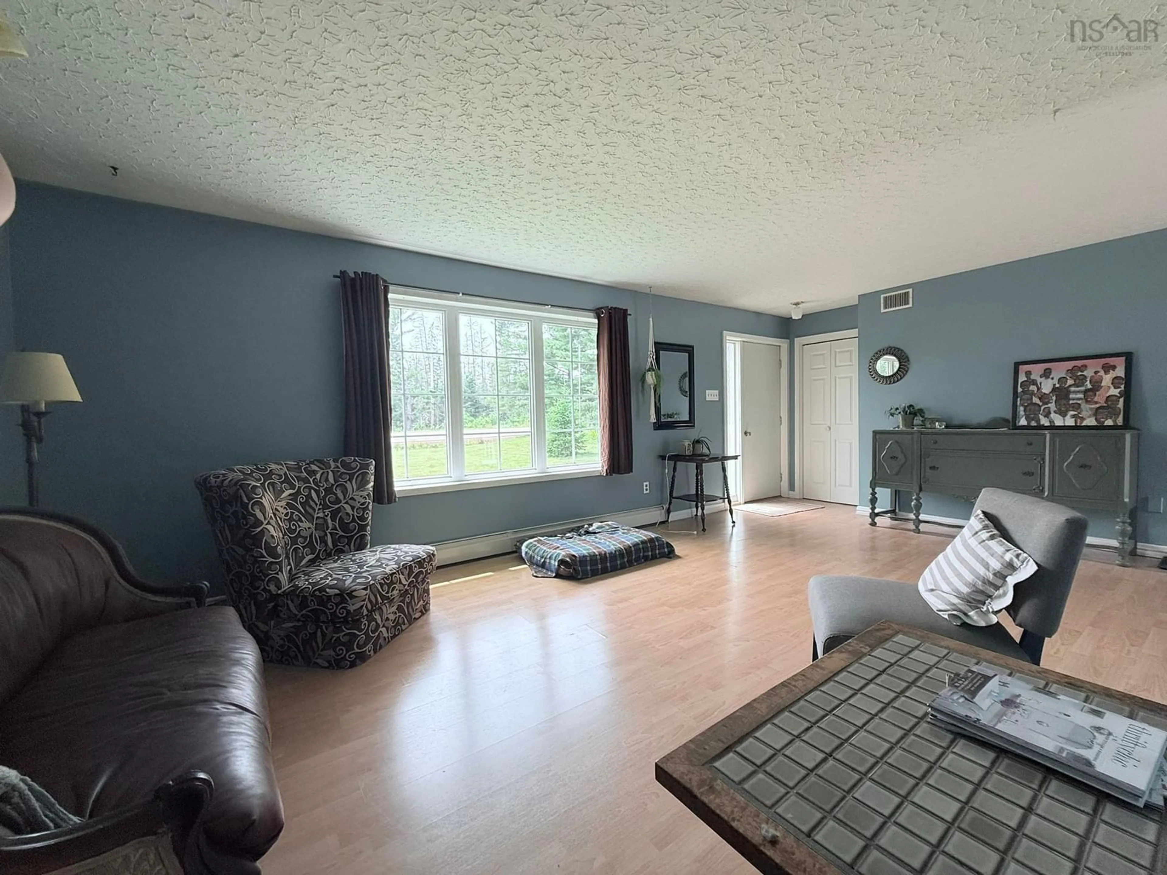 Living room with furniture, unknown for 2842 Highway 311, Upper North River Nova Scotia B6L 6J7