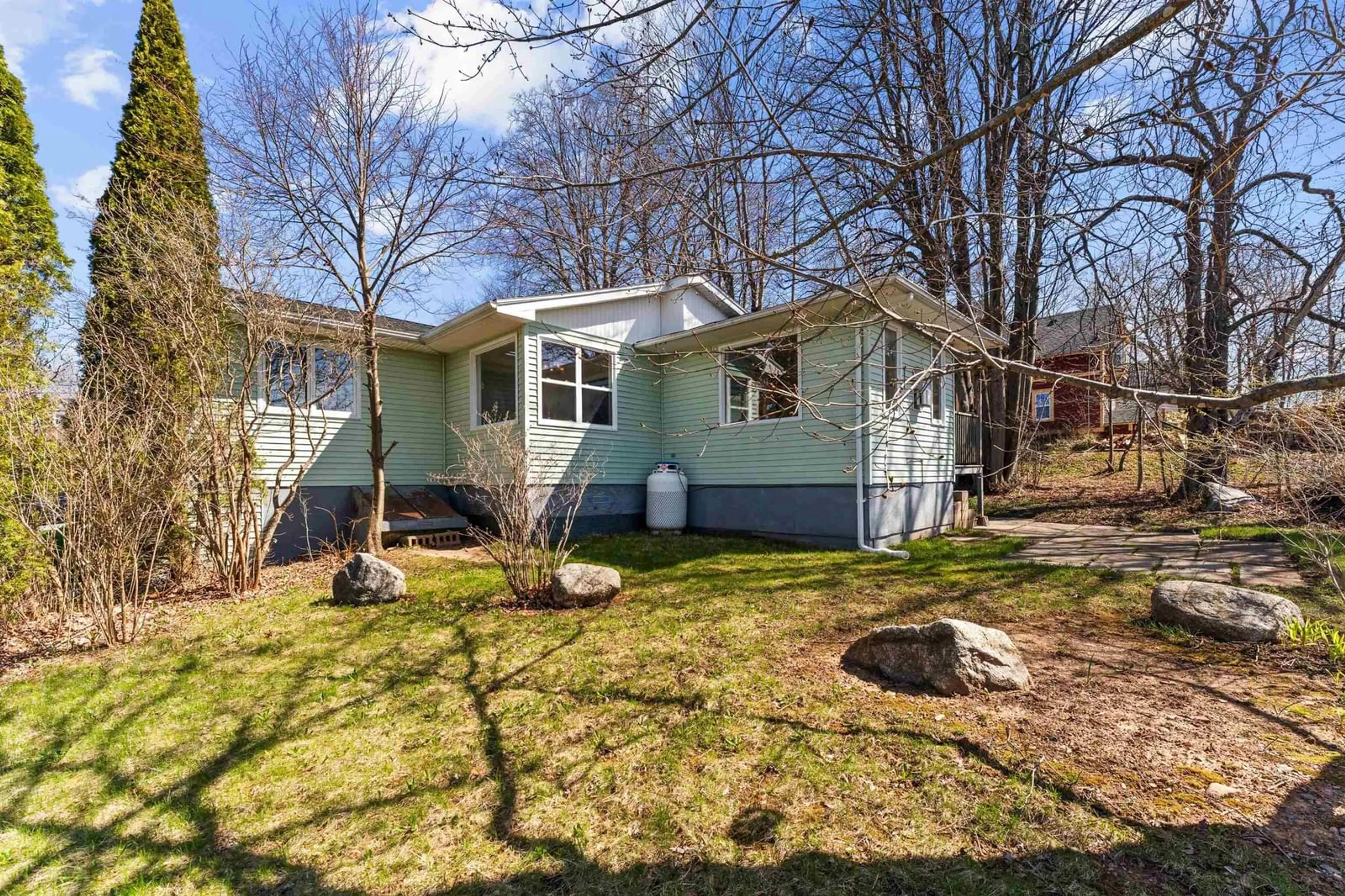 Home with vinyl exterior material, street for 332 Wilson St, Windsor Nova Scotia B0N 2T0