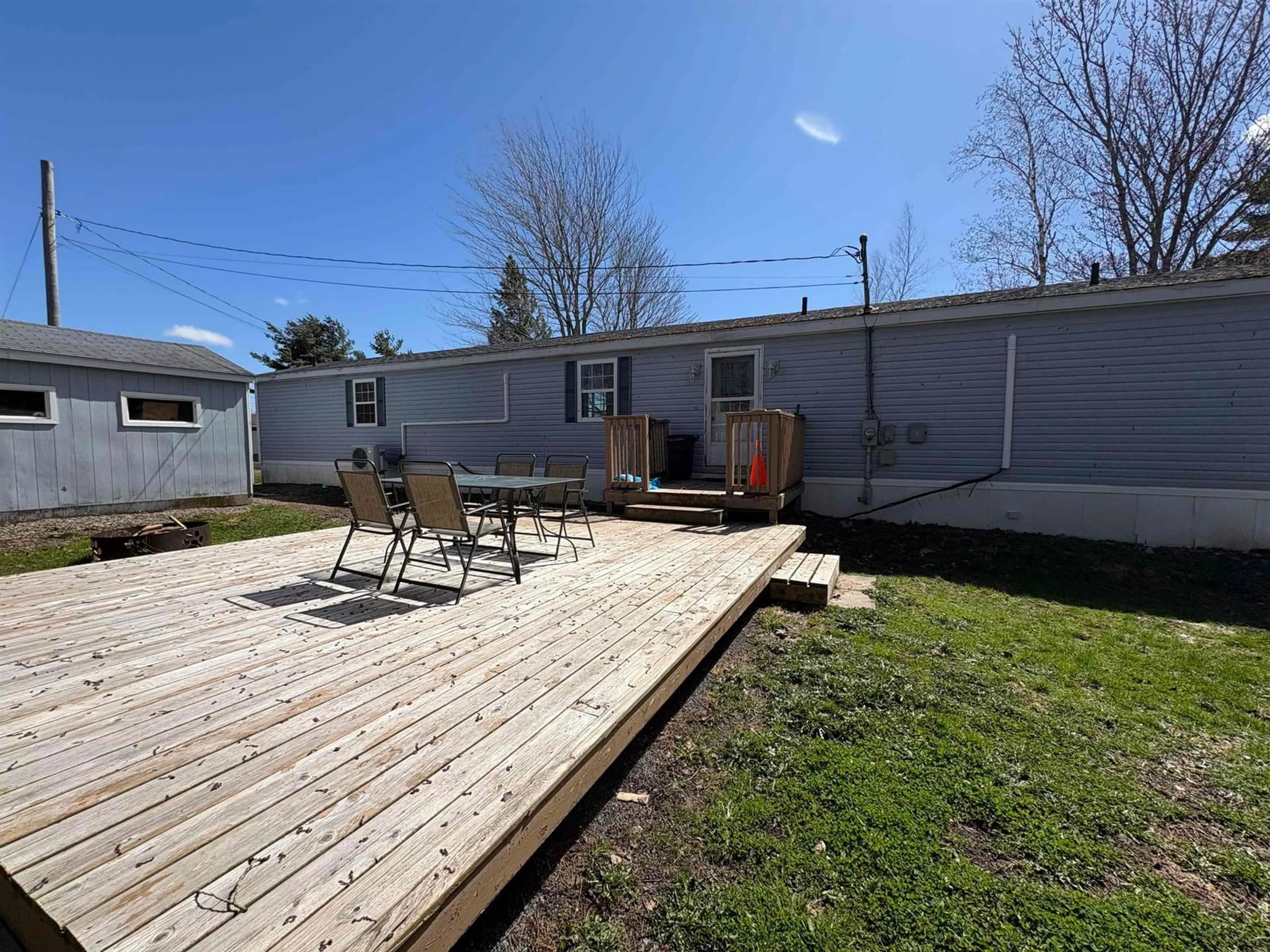 Patio, water/lake/river/ocean view for 1050 Waddens Crt, Westville Nova Scotia B0K 2A0