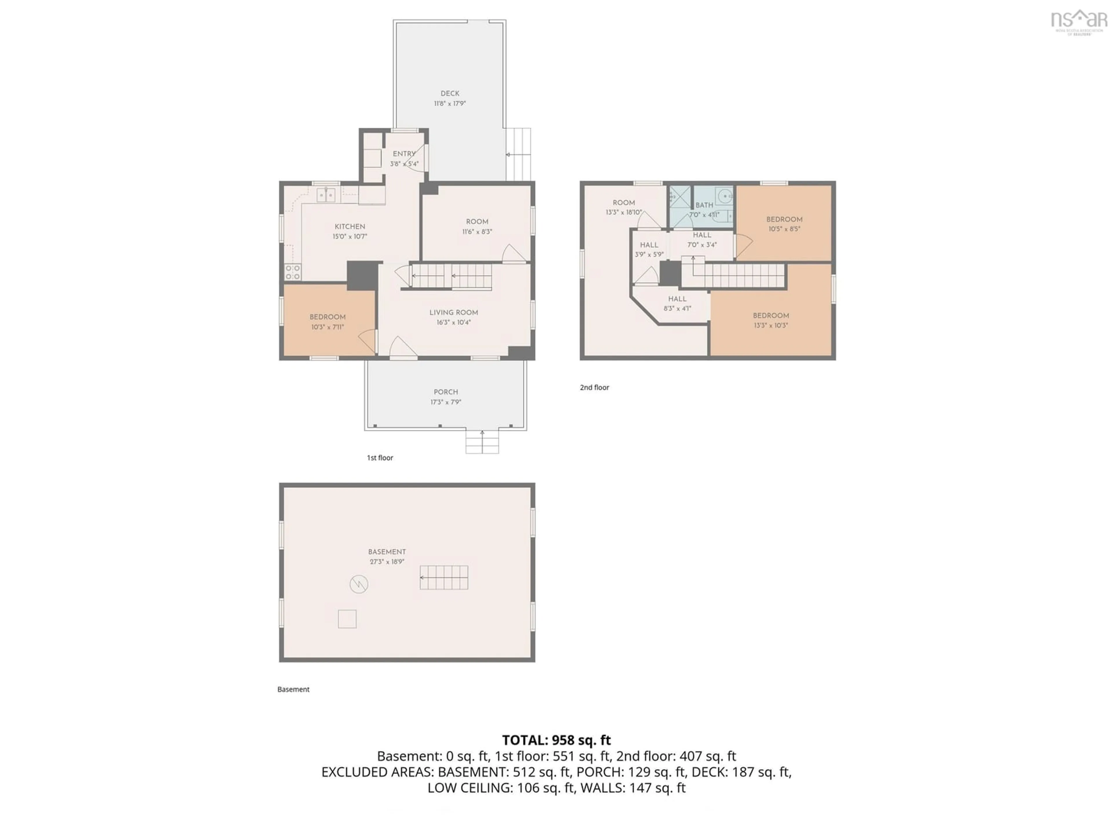 Floor plan for 324 Wentworth Rd, Windsor Nova Scotia B0N 2T0
