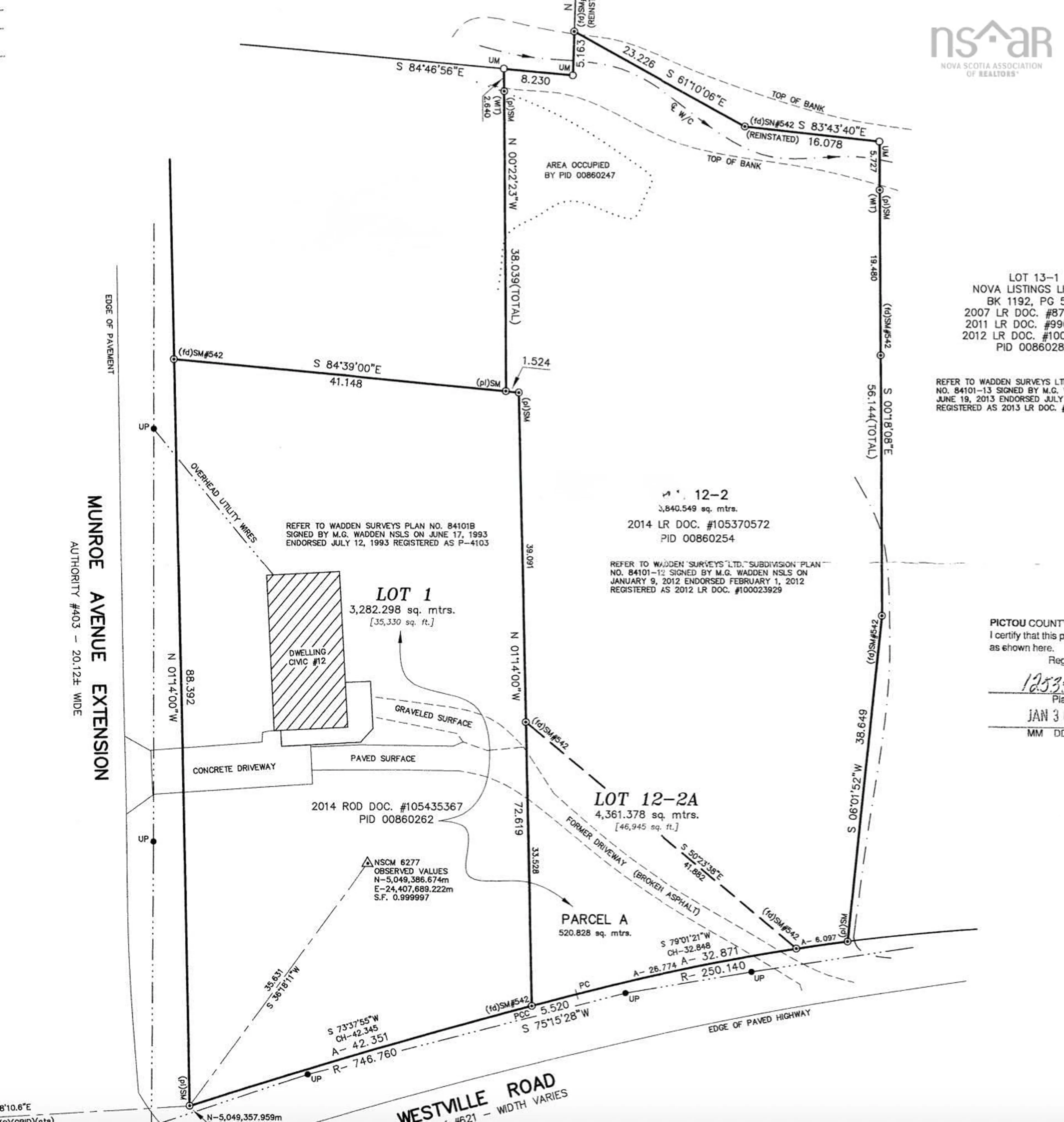Floor plan for 12 Munroe Avenue Exten, Westville Road Nova Scotia B2H 5C6