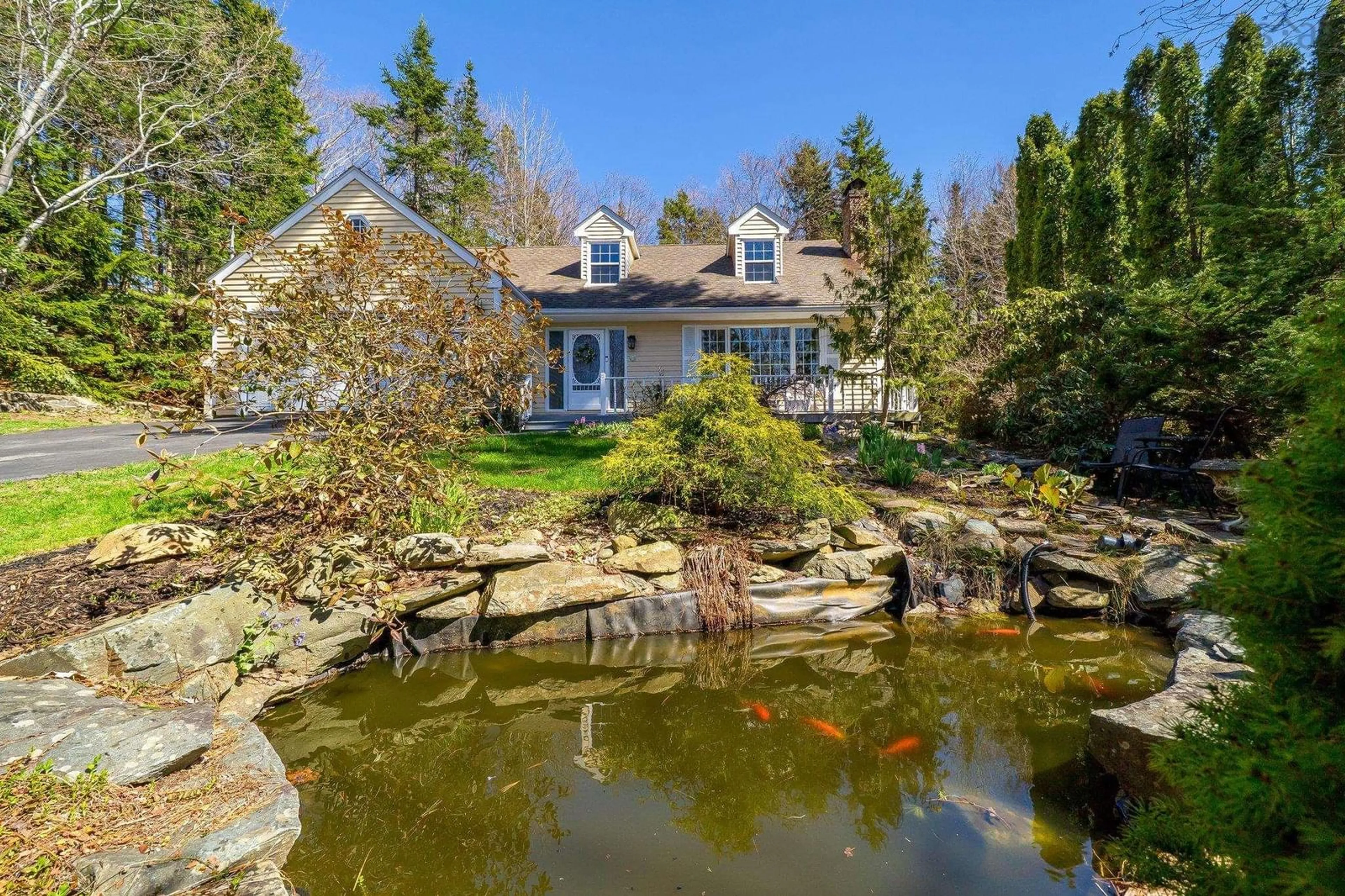 A pic from outside/outdoor area/front of a property/back of a property/a pic from drone, water/lake/river/ocean view for 35 Golf Links Rd, Bedford Nova Scotia B4A 2J1