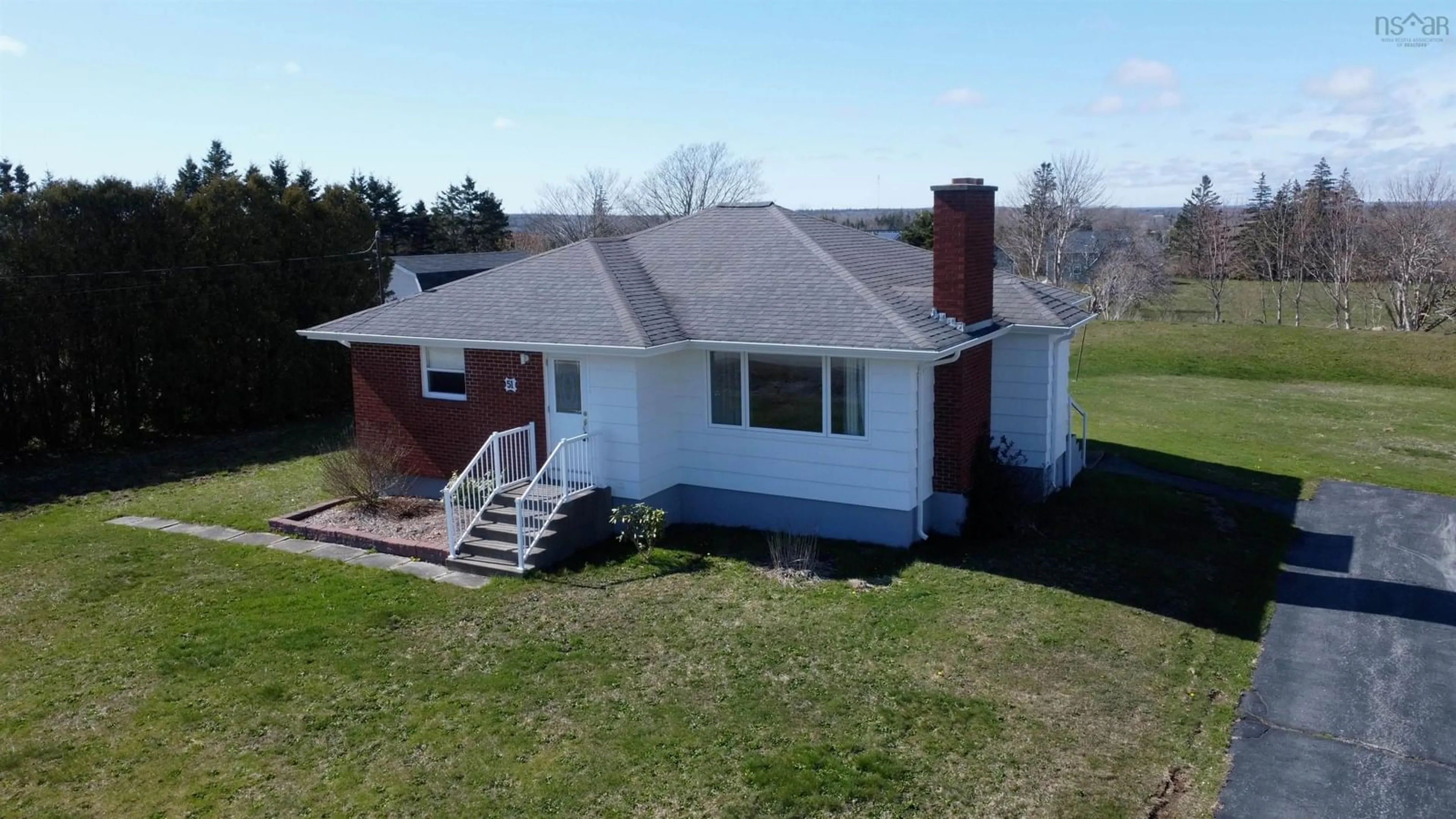 A pic from outside/outdoor area/front of a property/back of a property/a pic from drone, unknown for 51 Surette Rd, Wedgeport Nova Scotia B0W 3P0